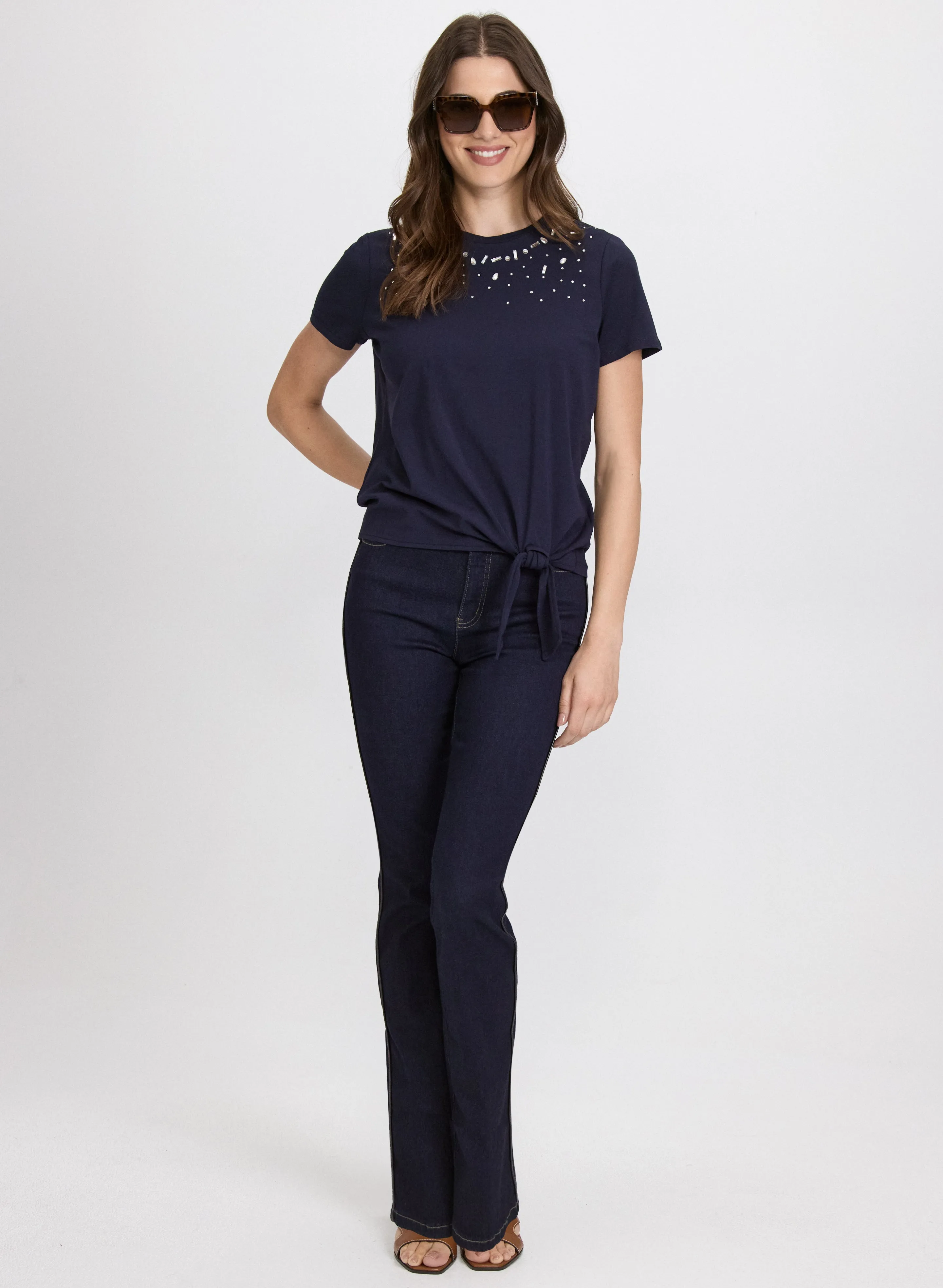 Crystal Trim T-Shirt sold by Laura product image thumbnail 4