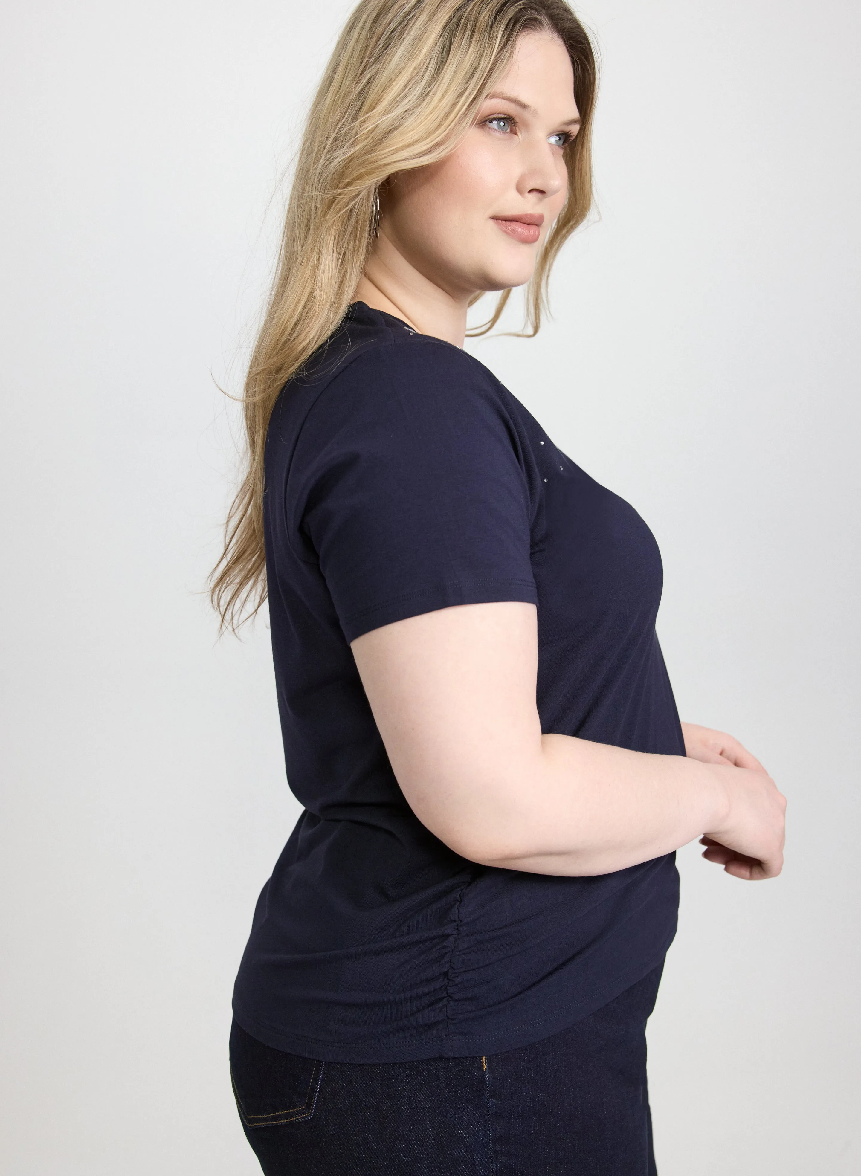 Crystal Detail T-Shirt sold by Laura product image thumbnail 2