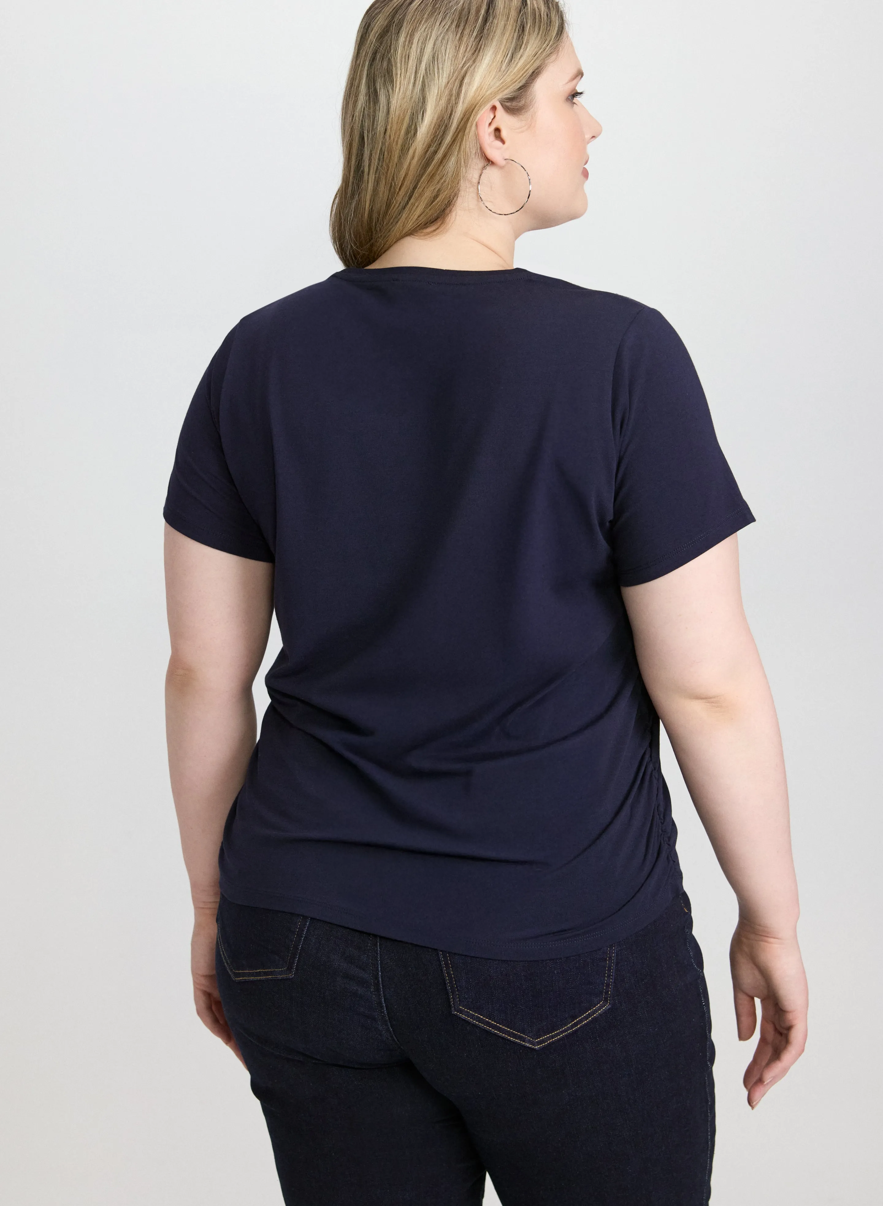 Crystal Detail T-Shirt sold by Laura product image thumbnail 3