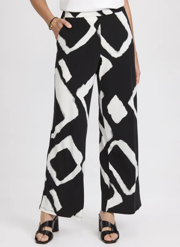 Geometric Wide-Leg Pants sold by Laura