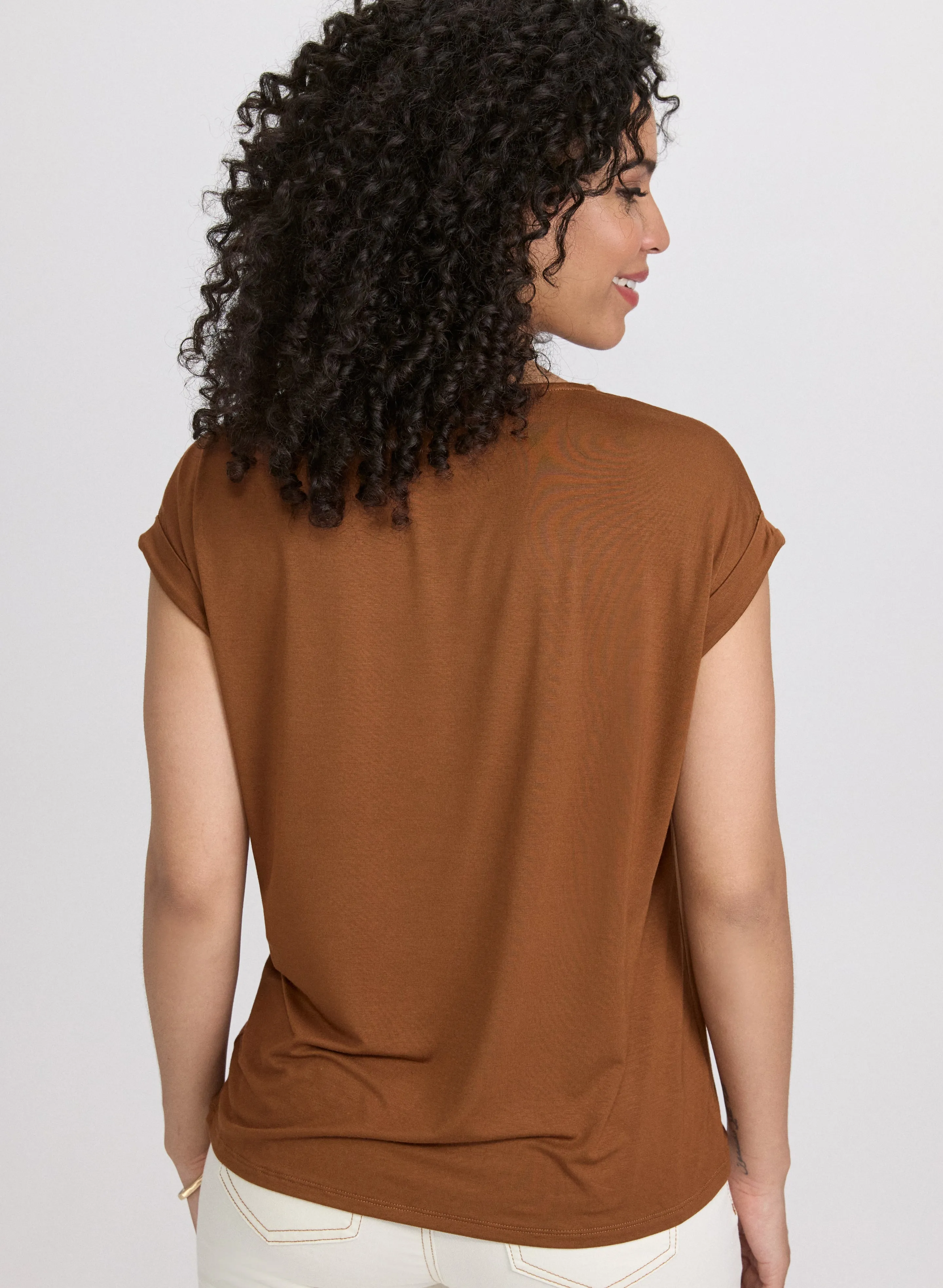 Sketch Floral T-Shirt sold by Laura product image thumbnail 2