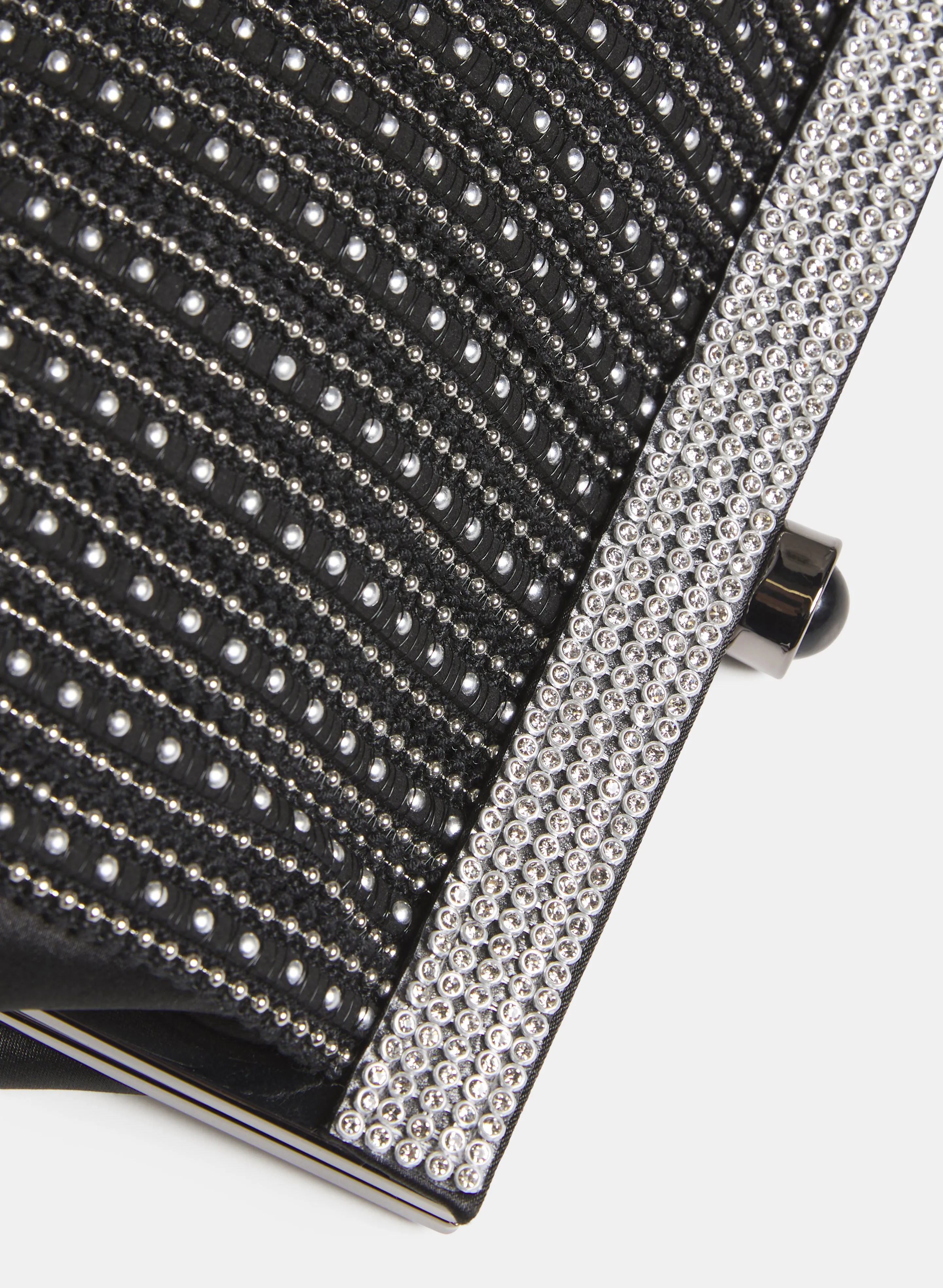 Satin Rhinestone Clutch sold by Laura product image thumbnail 2