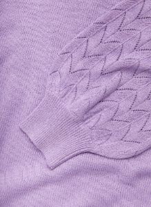 Pointelle Knit Sweater sold by Laura
