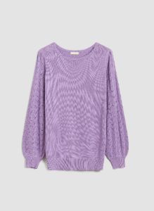 Pointelle Knit Sweater sold by Laura