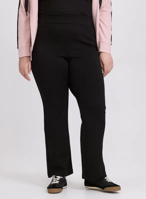 Flare-Leg Scuba Pants sold by Laura