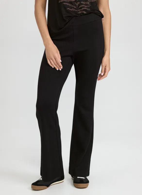 Flare-Leg Scuba Pants sold by Laura