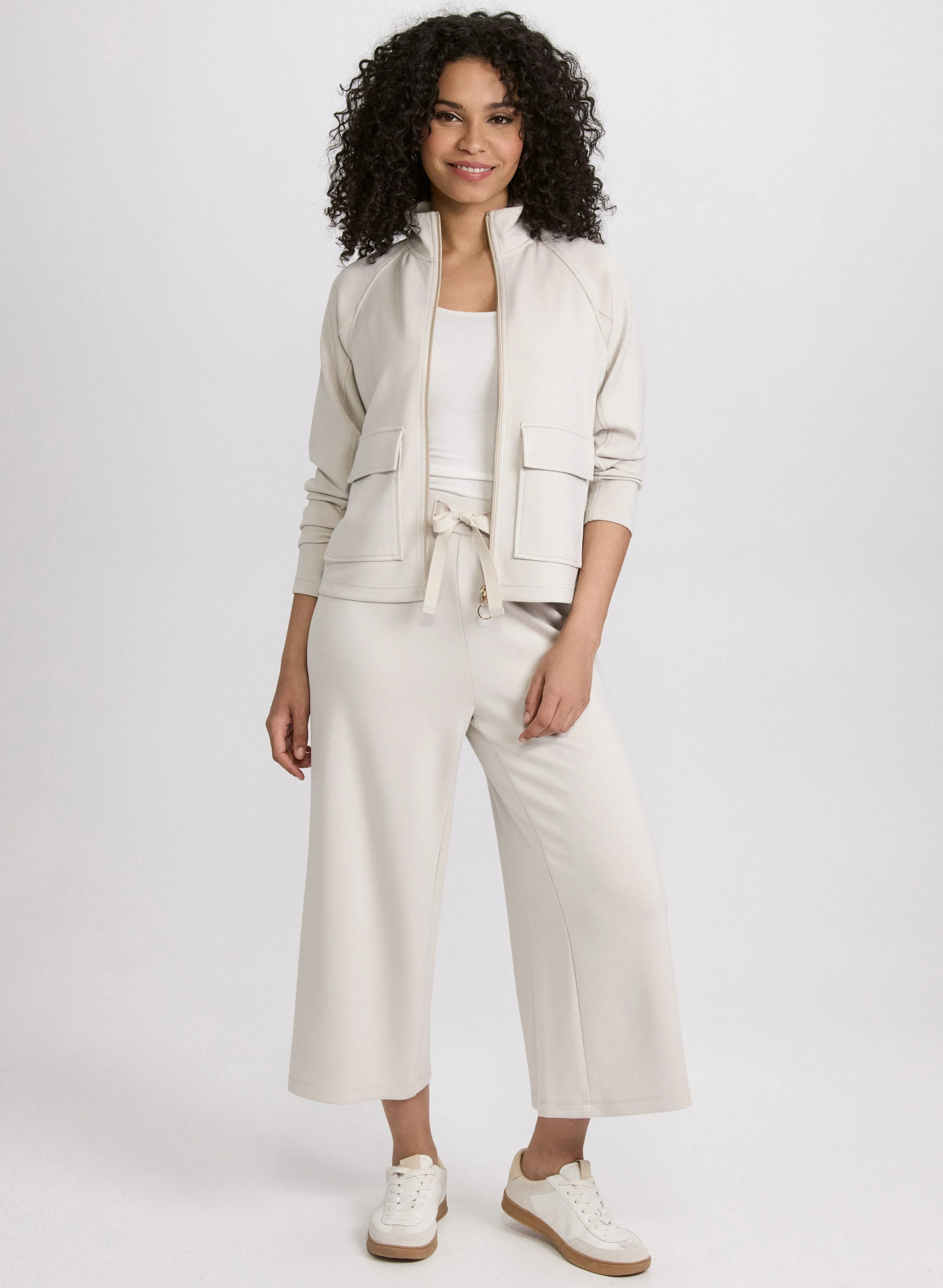 Short Zip-Up Top sold by Laura product image thumbnail 4