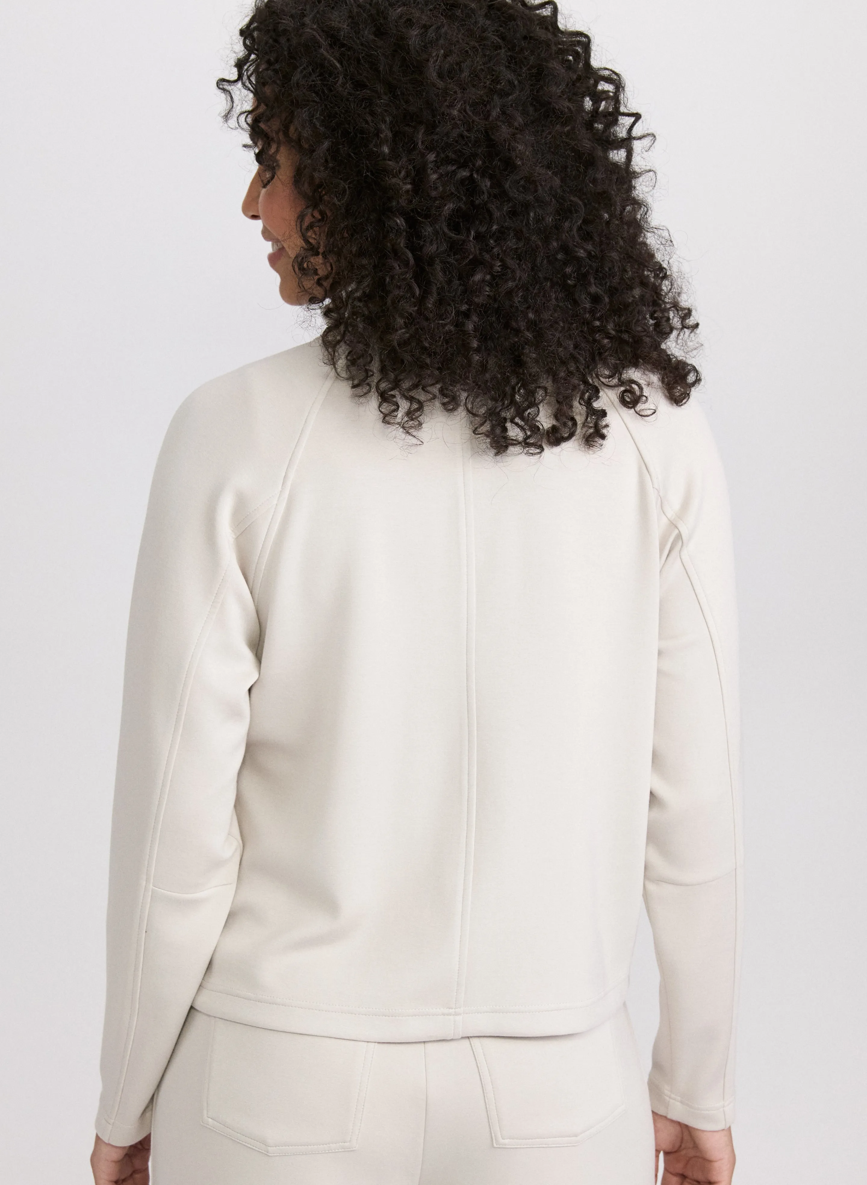 Short Zip-Up Top sold by Laura product image thumbnail 3