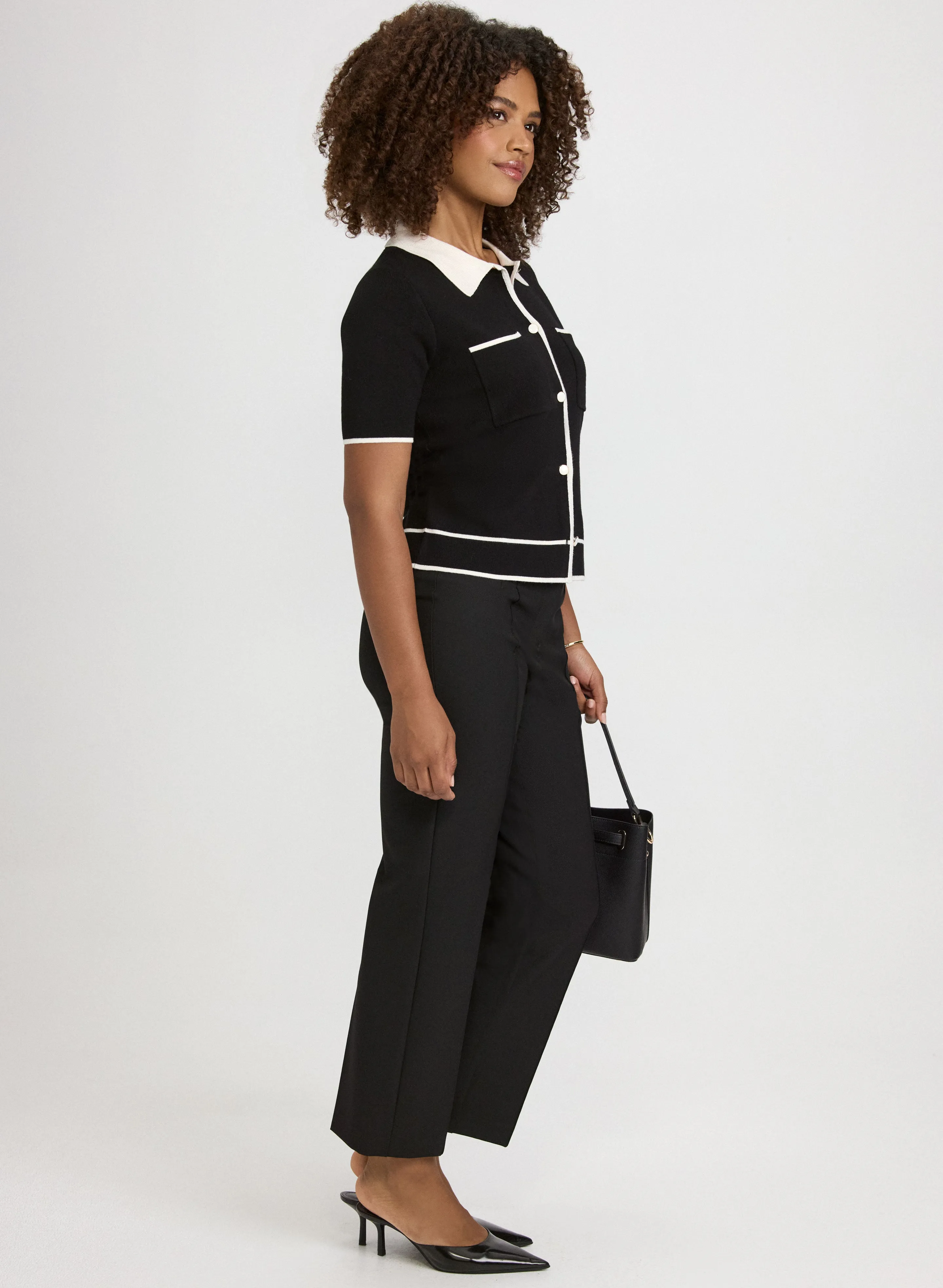 Mia Straight-Leg Pants sold by Laura product image thumbnail 2