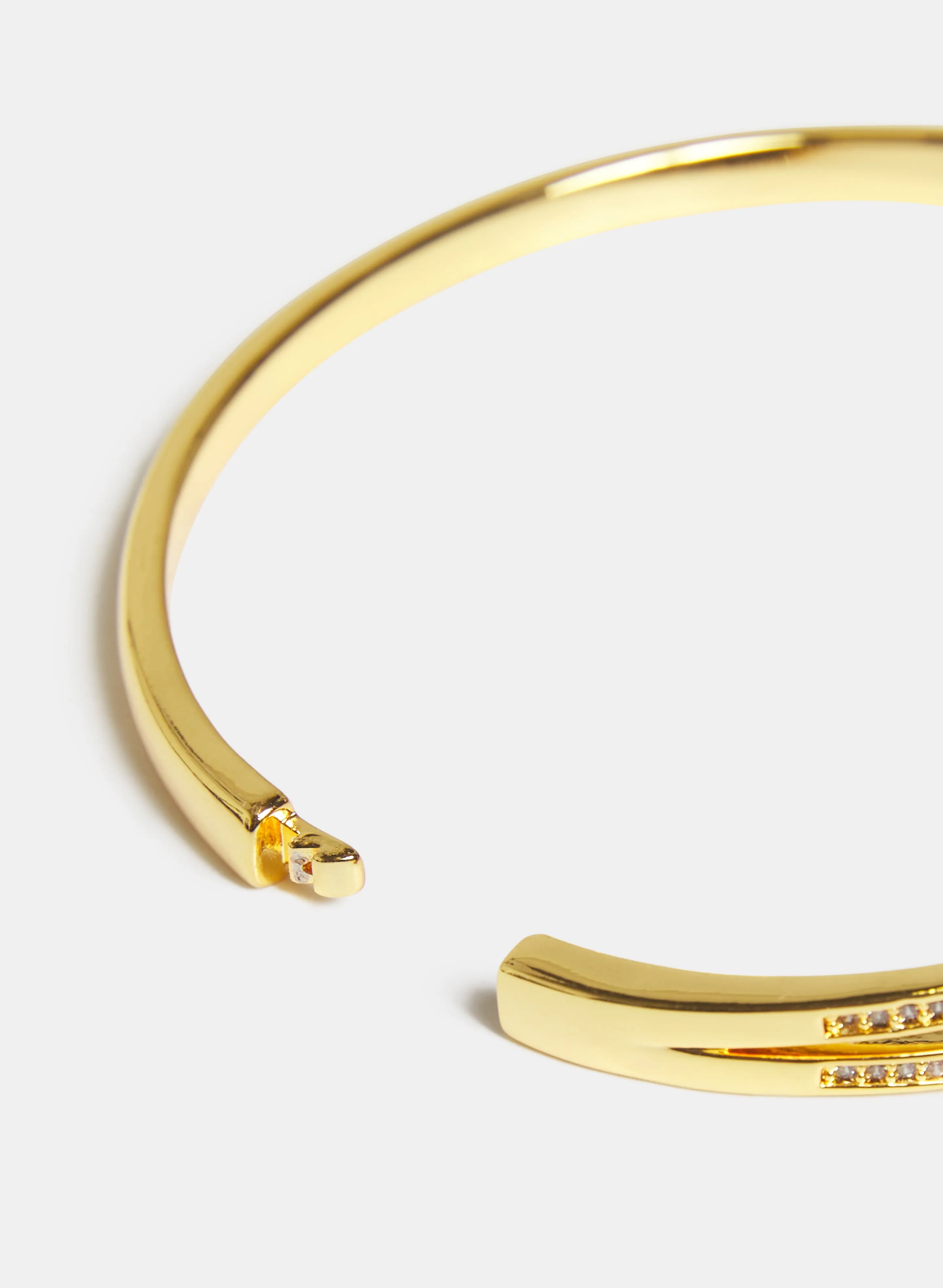 Crystal Detail Bangle Bracelet sold by Laura product image thumbnail 2