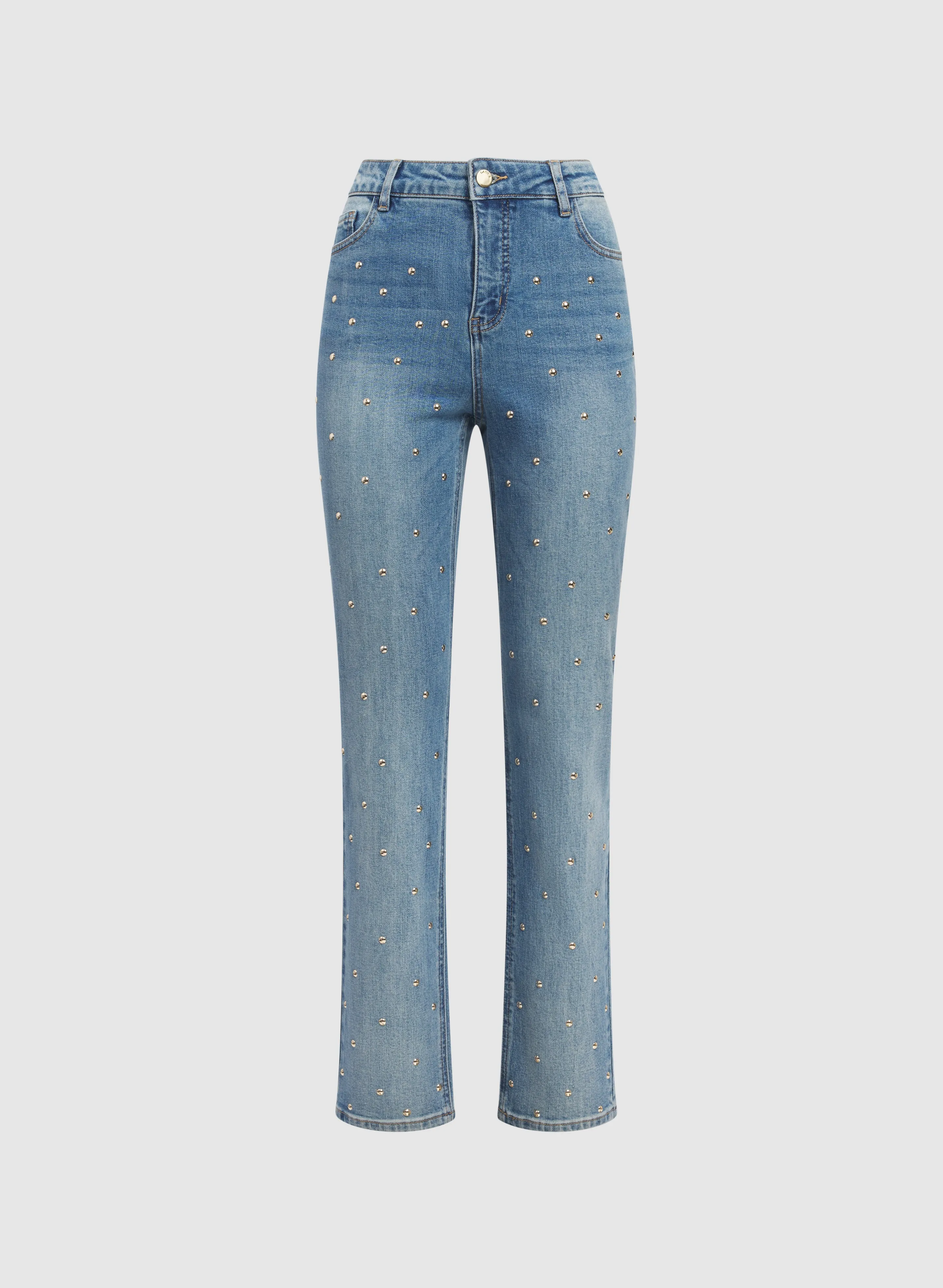 Studded Straight-Leg Jeans sold by Laura product image thumbnail 5
