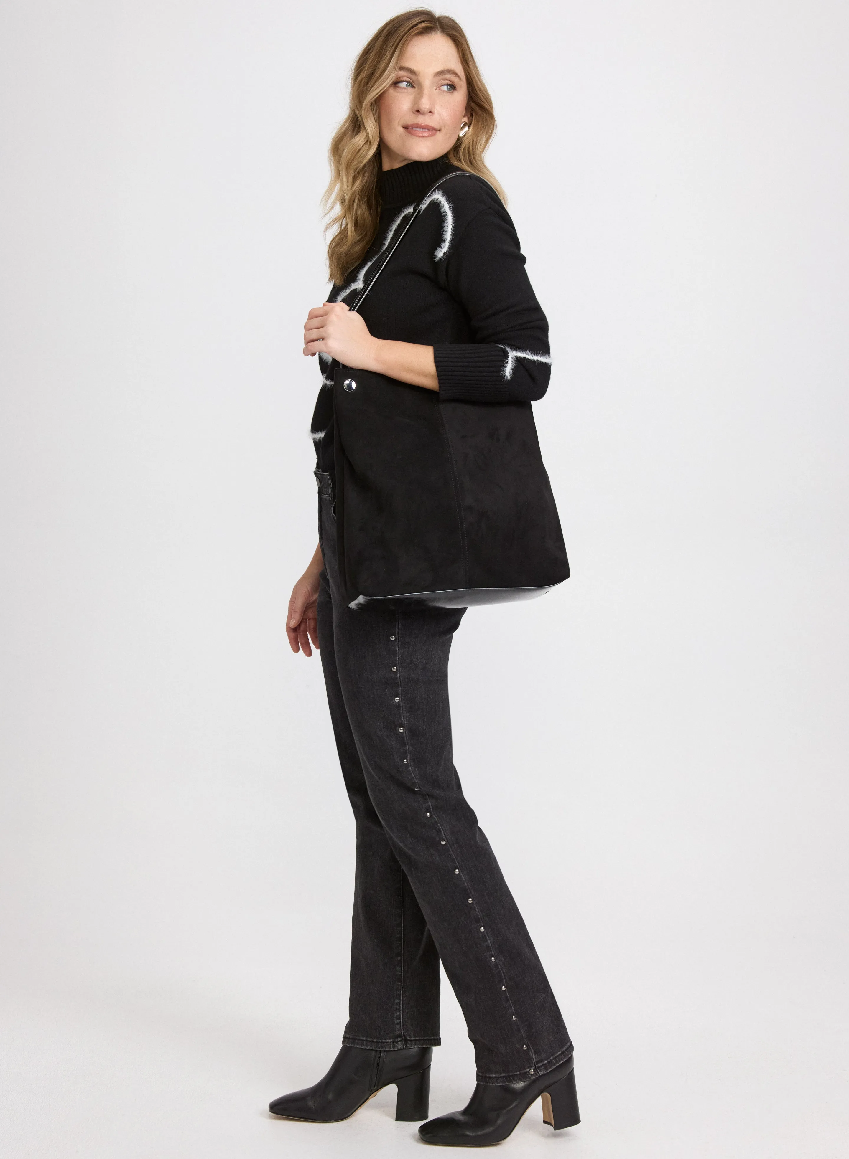 Studded Straight-Leg Jeans sold by Laura product image thumbnail 2