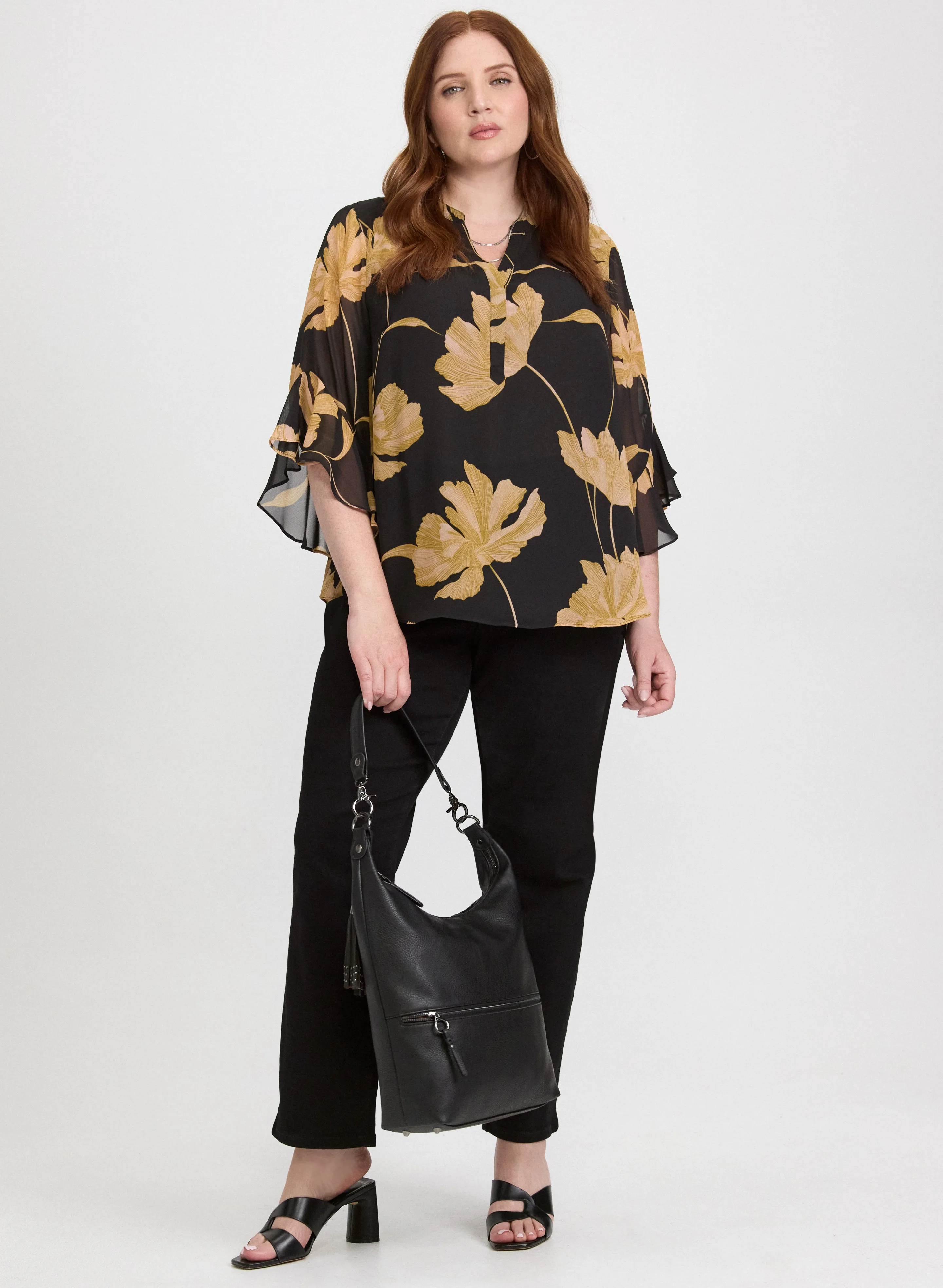 Floral Chiffon Blouse sold by Laura product image thumbnail 4