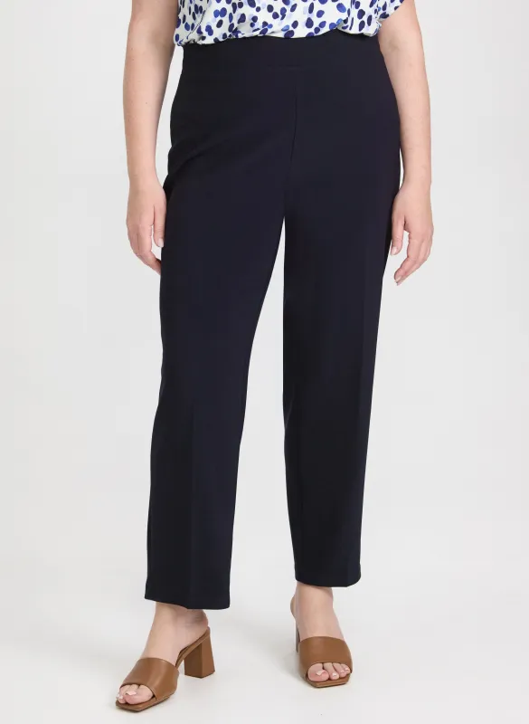 Sophia Pull-On Straight Leg Pants sold by Laura