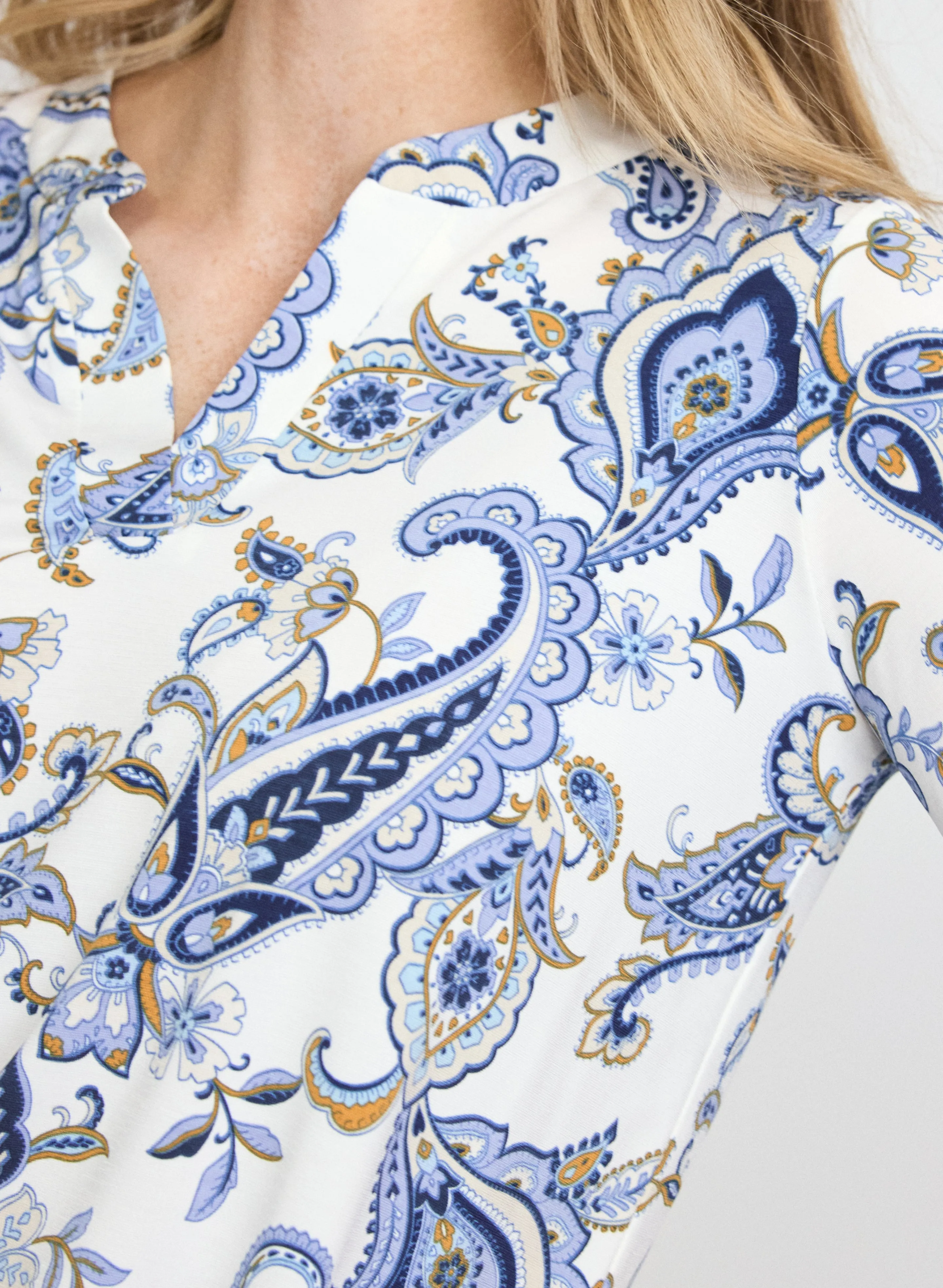 Paisley Drawstring Hem sold by Laura product image thumbnail 5