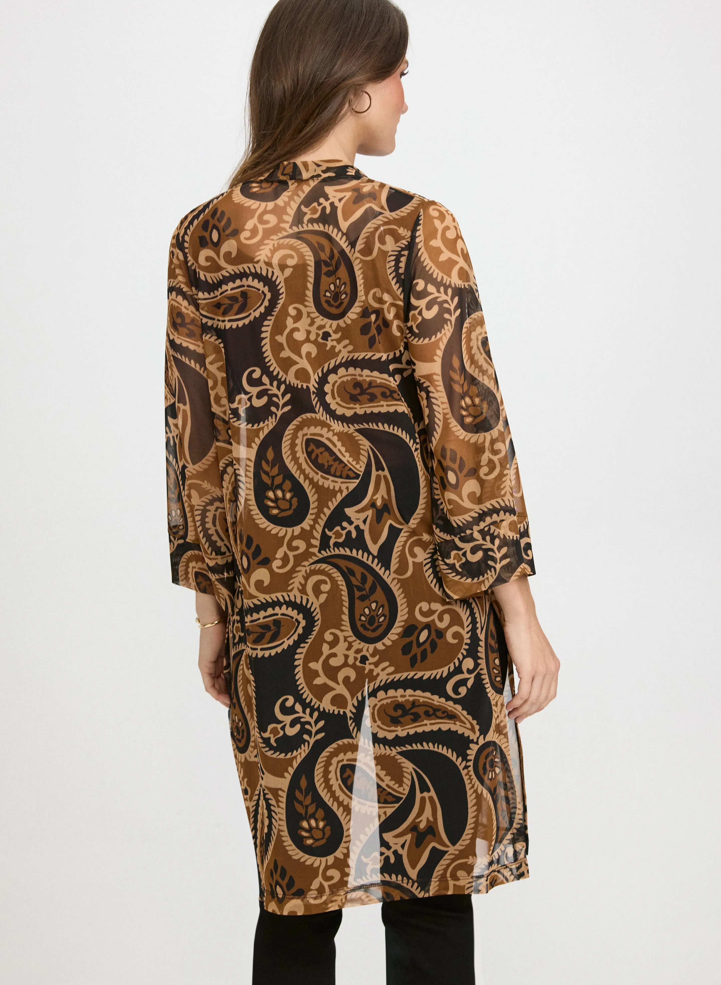 Paisley Open Front Top sold by Laura product image thumbnail 4