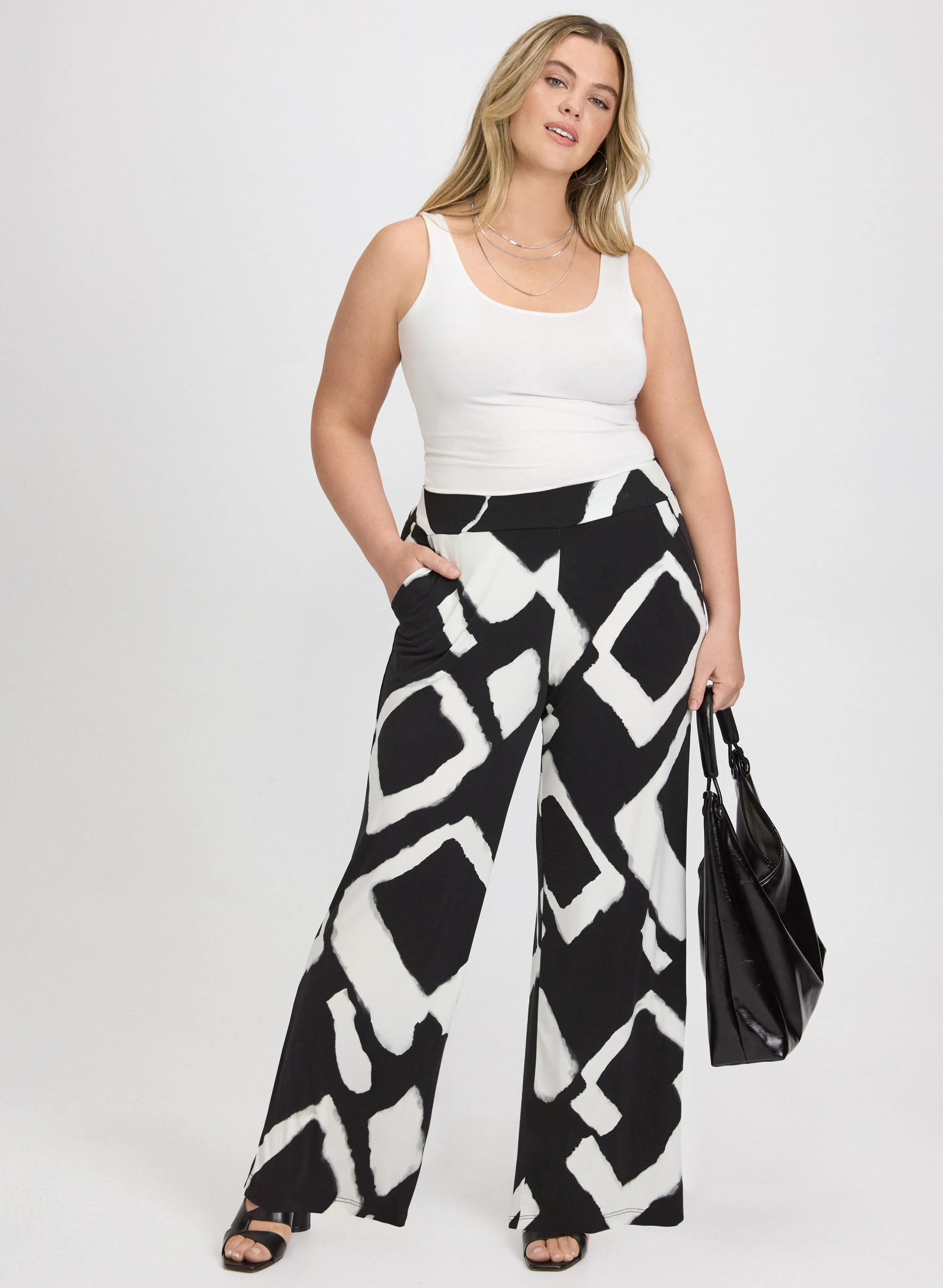 Geometric Wide-Leg Pants sold by Laura product image thumbnail 3
