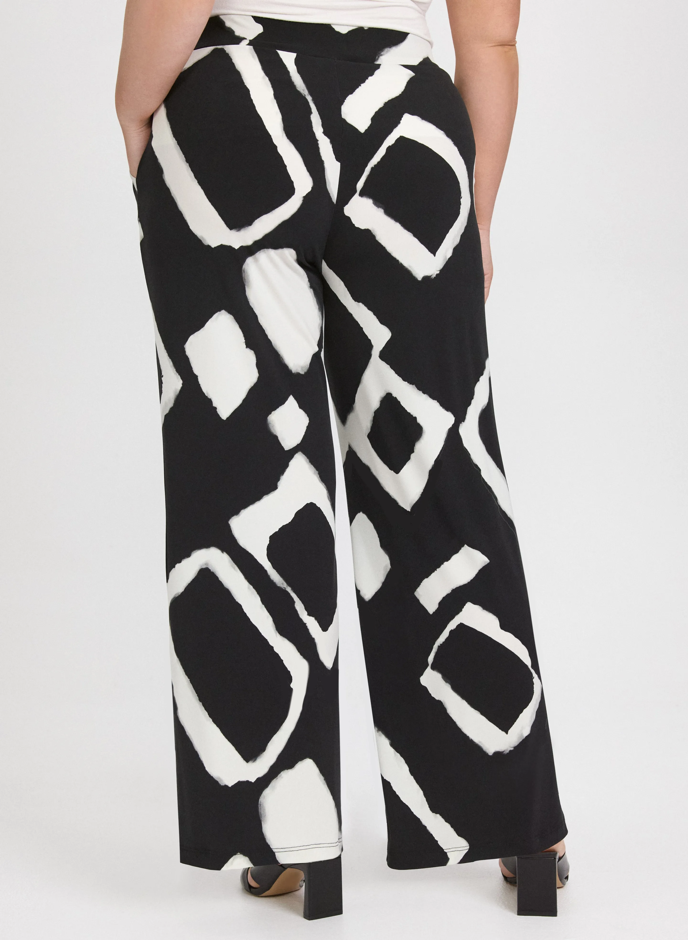 Geometric Wide-Leg Pants sold by Laura product image thumbnail 4