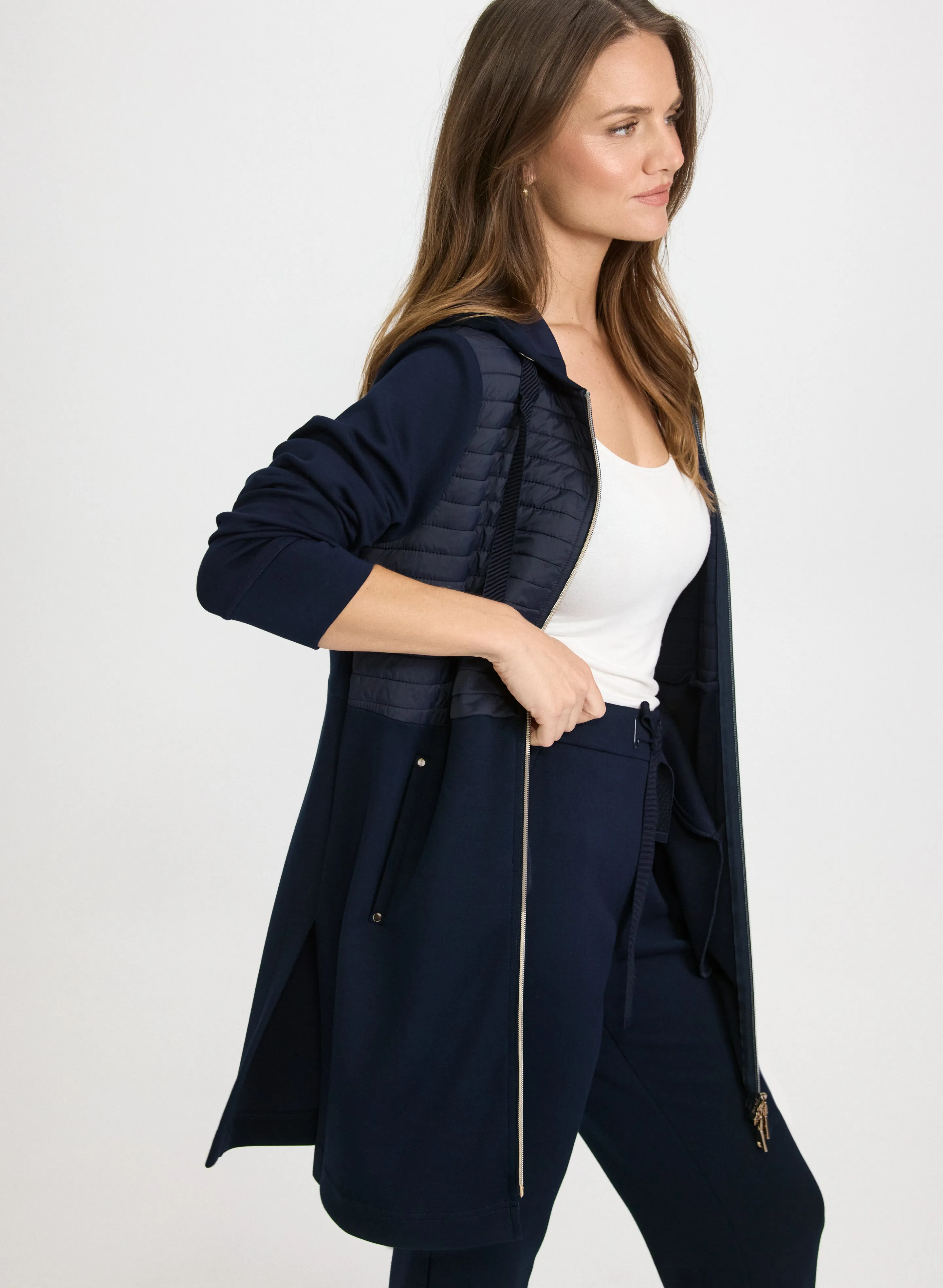 Zip Nylon Trim Top sold by Laura product image thumbnail 2