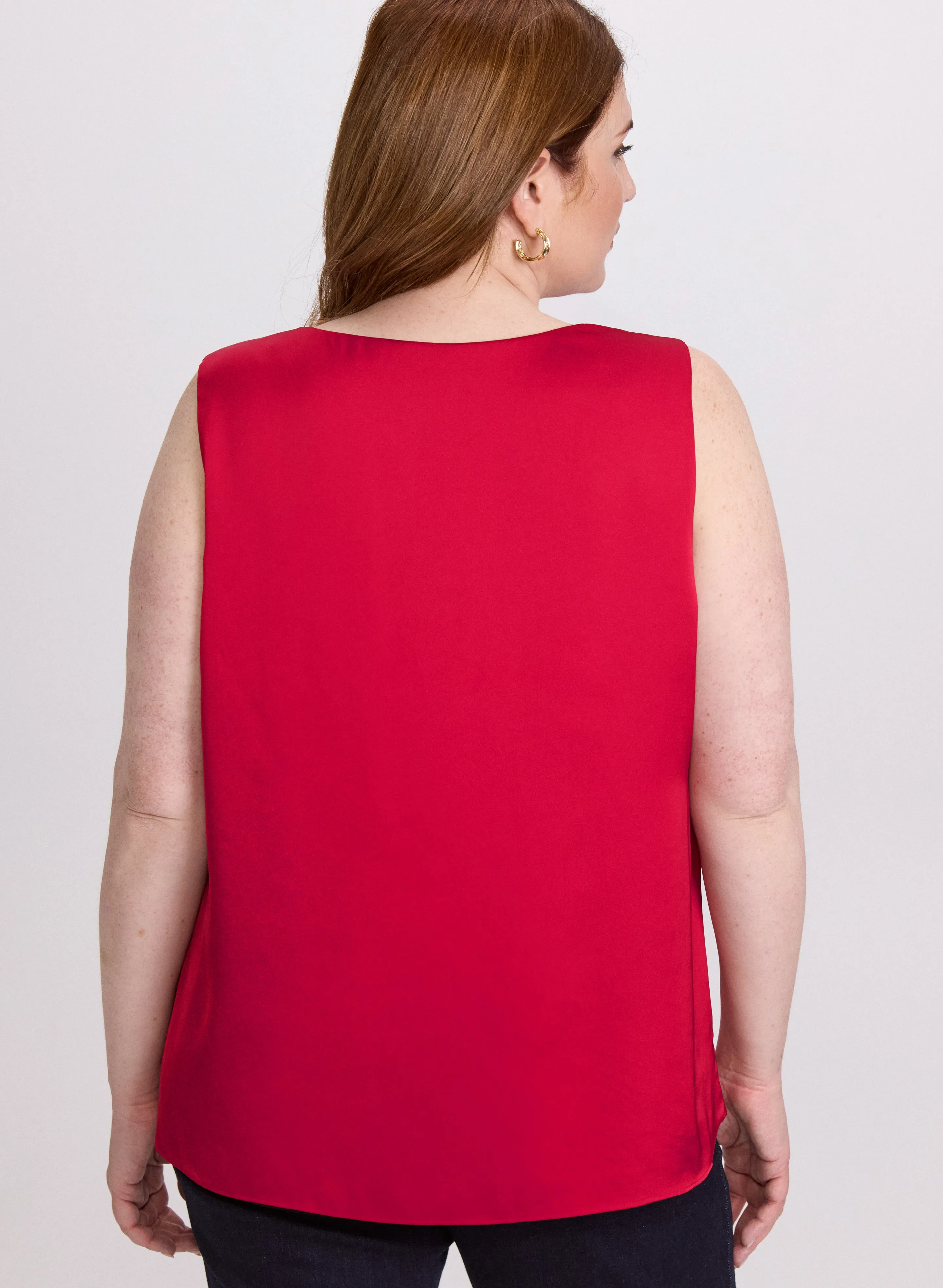 Sleeveless Satin Blouse sold by Laura product image thumbnail 2