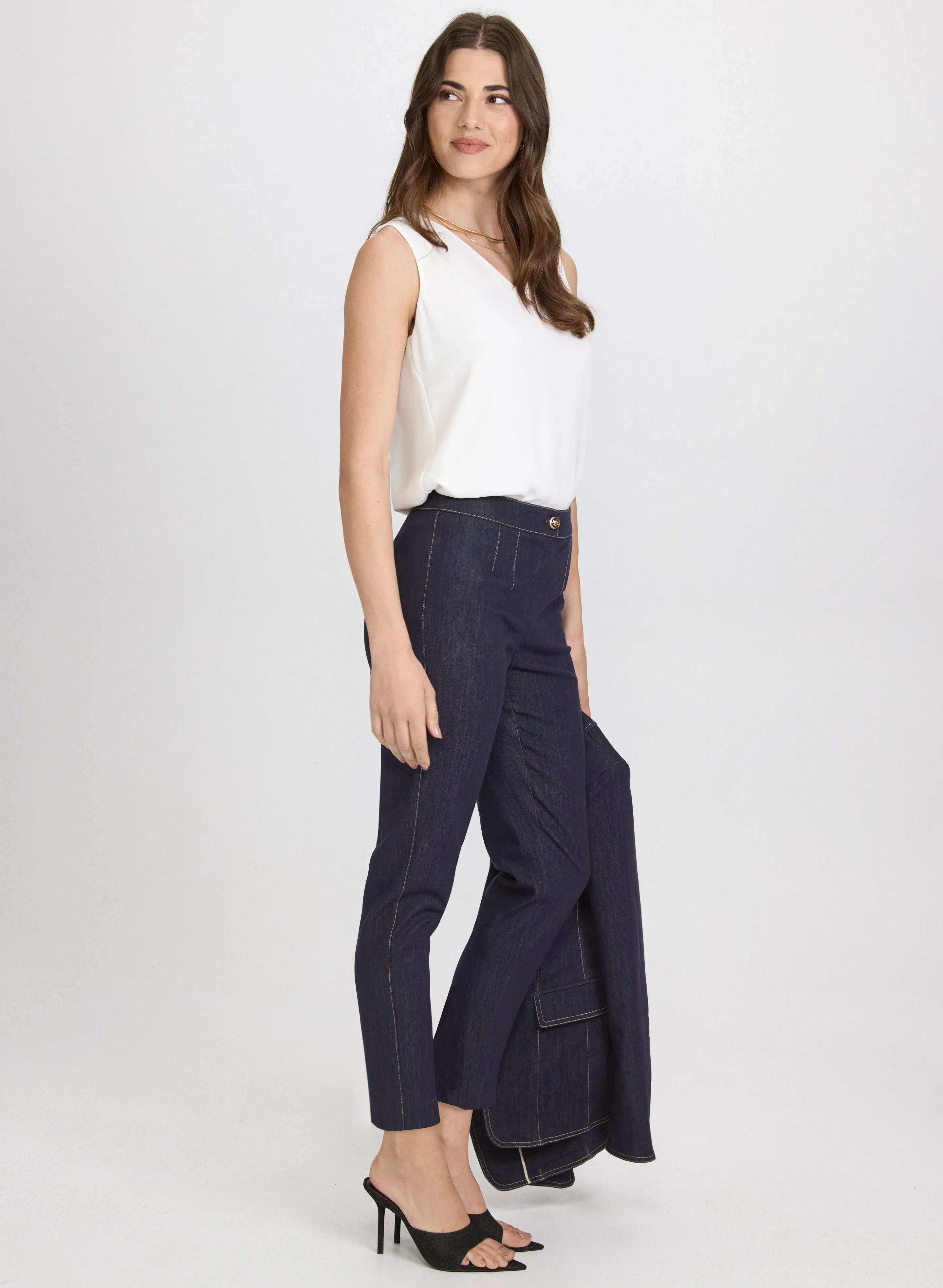 Emma Slim-Leg Denim Pants sold by Laura product image thumbnail 2