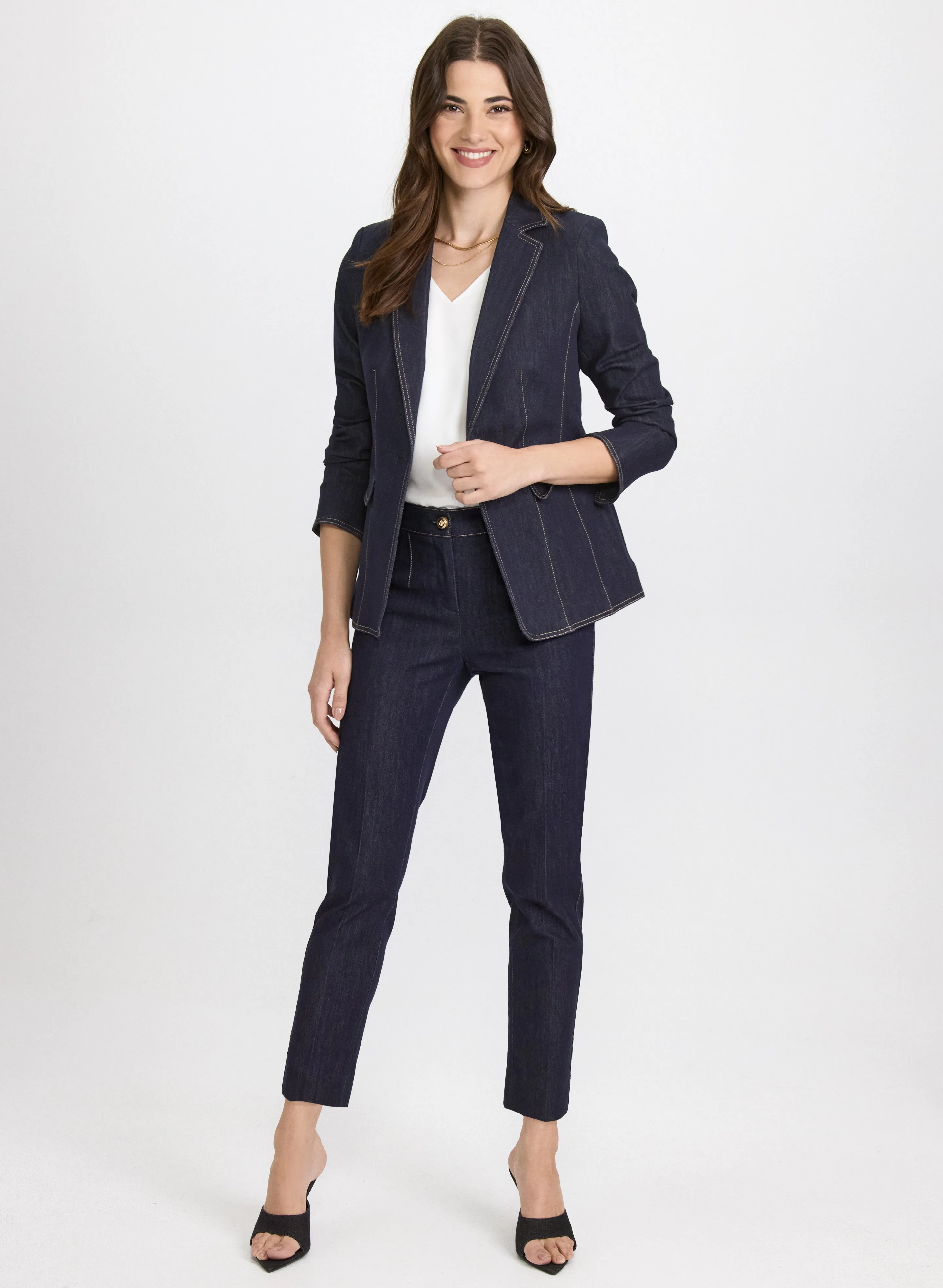 Emma Slim-Leg Denim Pants sold by Laura product image thumbnail 4