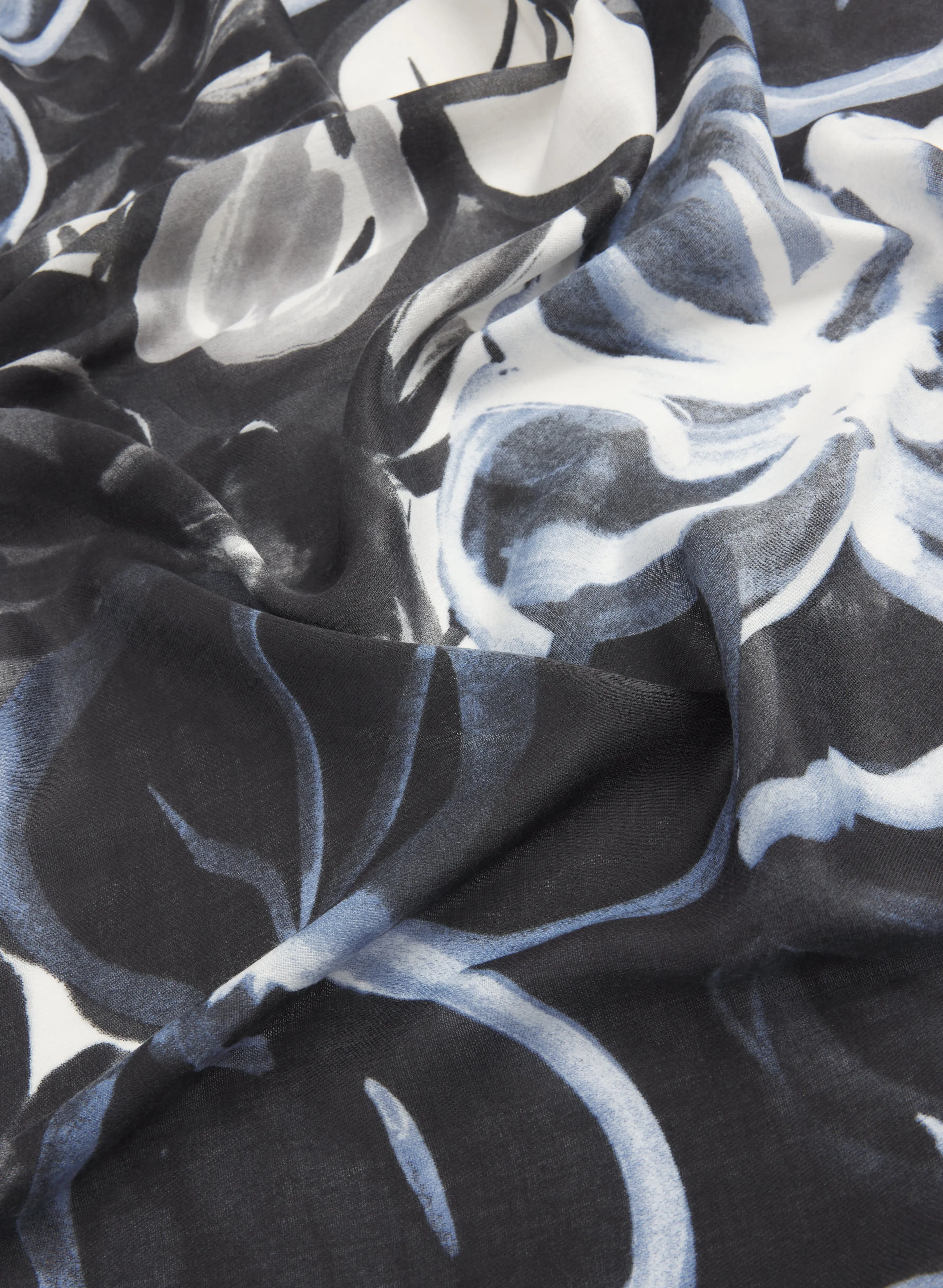 Abstract Leaf Print Scarf sold by Laura product image thumbnail 2