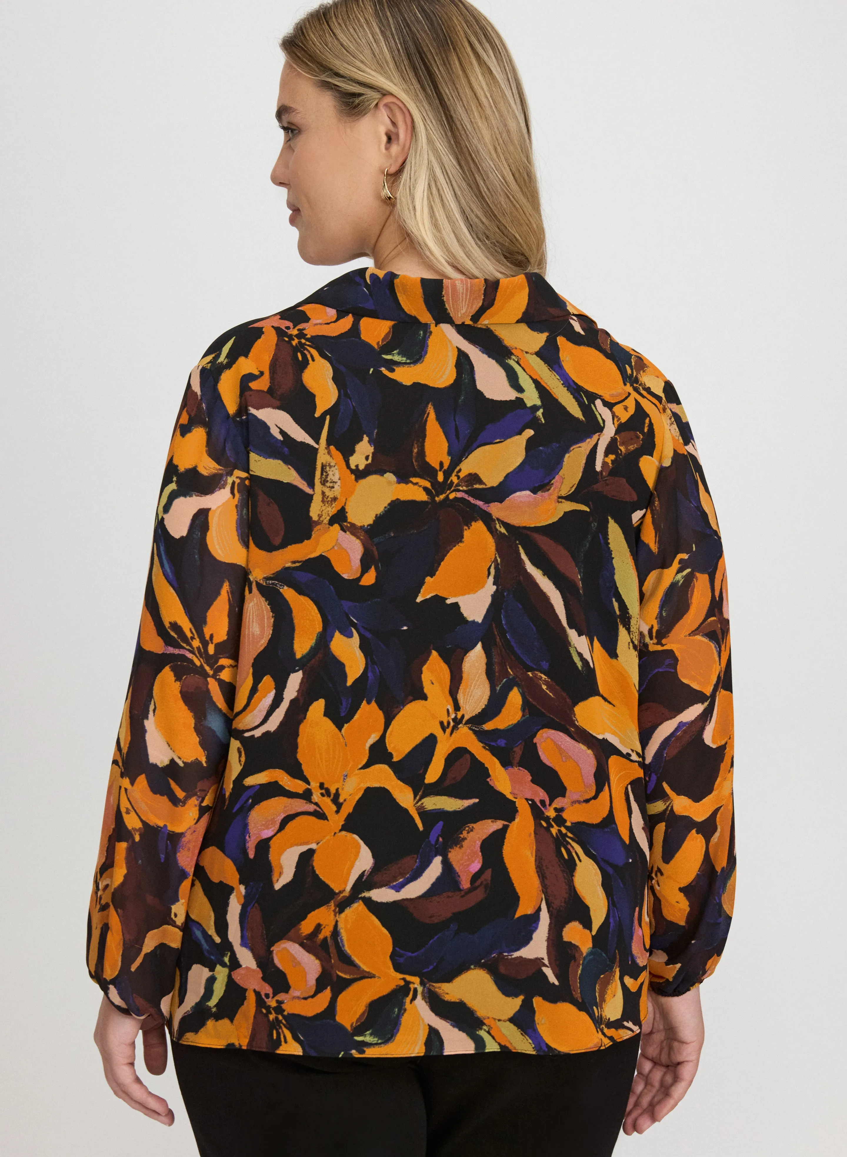 Floral Chiffon Blouse sold by Laura product image thumbnail 4