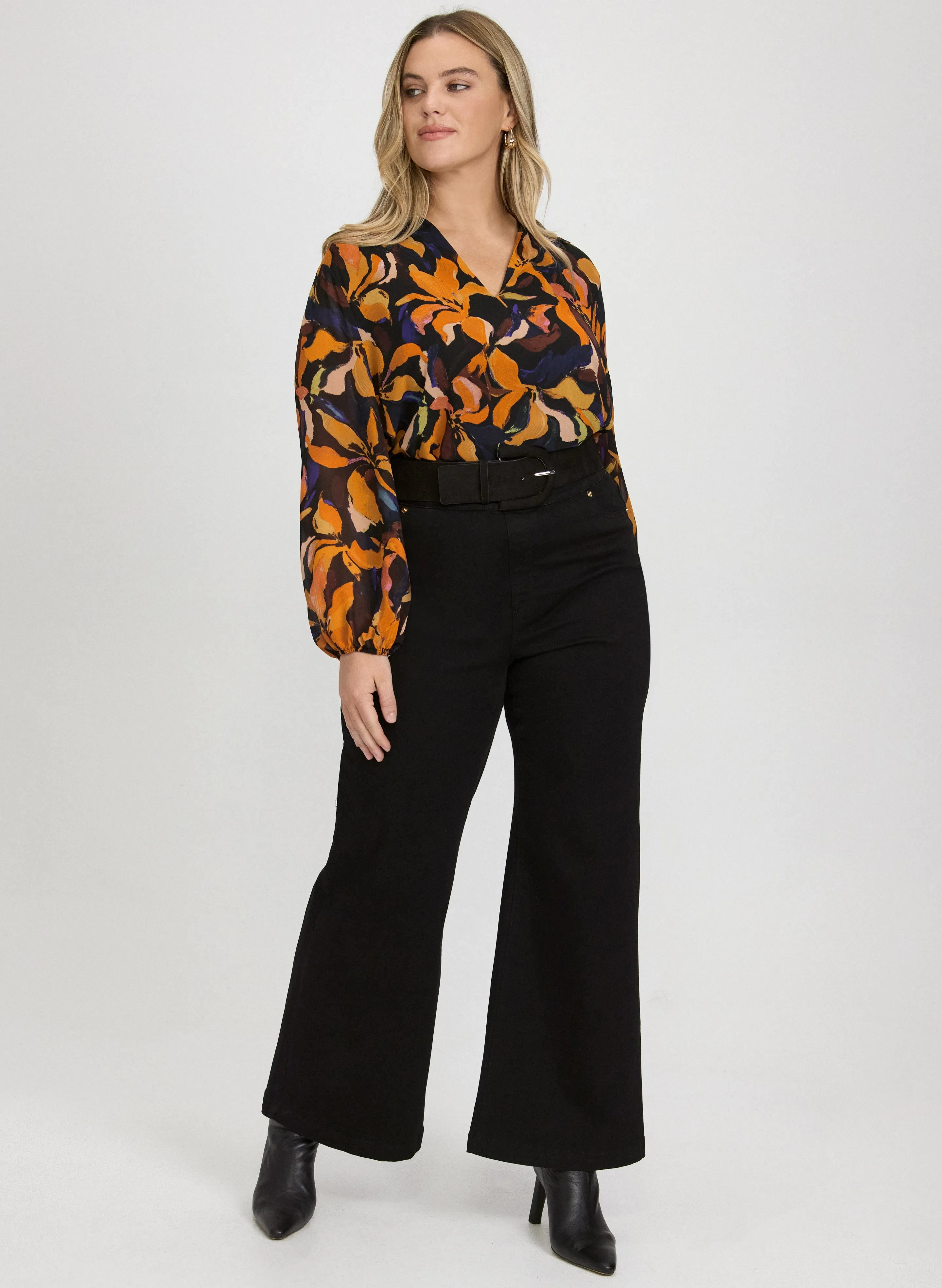 Floral Chiffon Blouse sold by Laura product image thumbnail 2