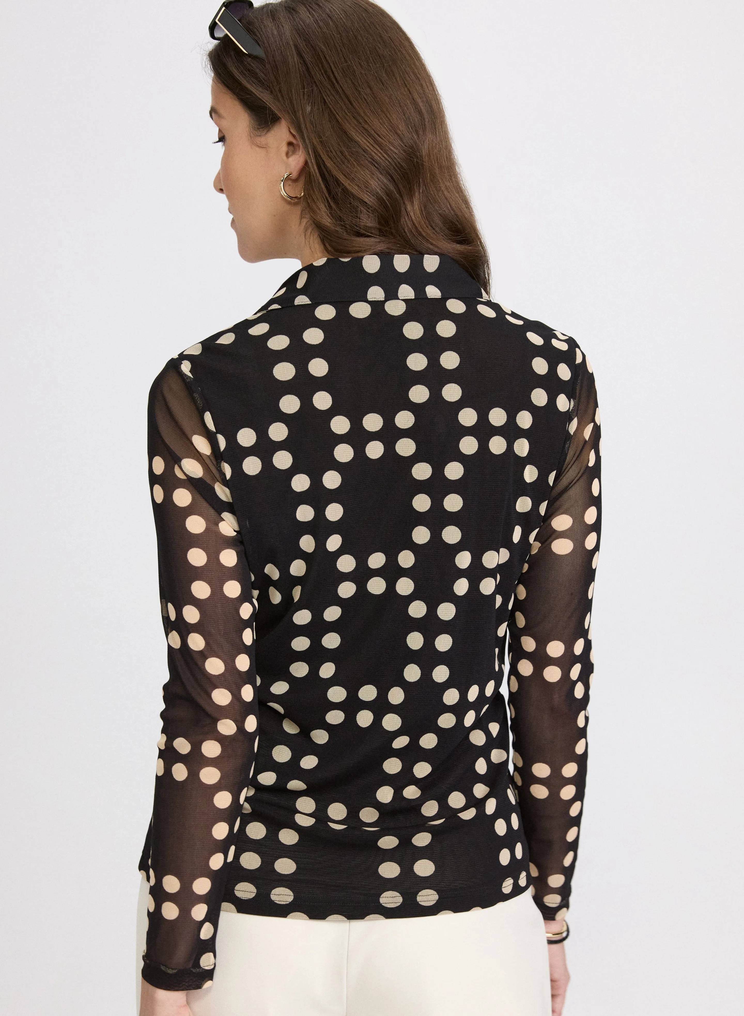 Mixed Polka Dot Top sold by Laura product image thumbnail 3