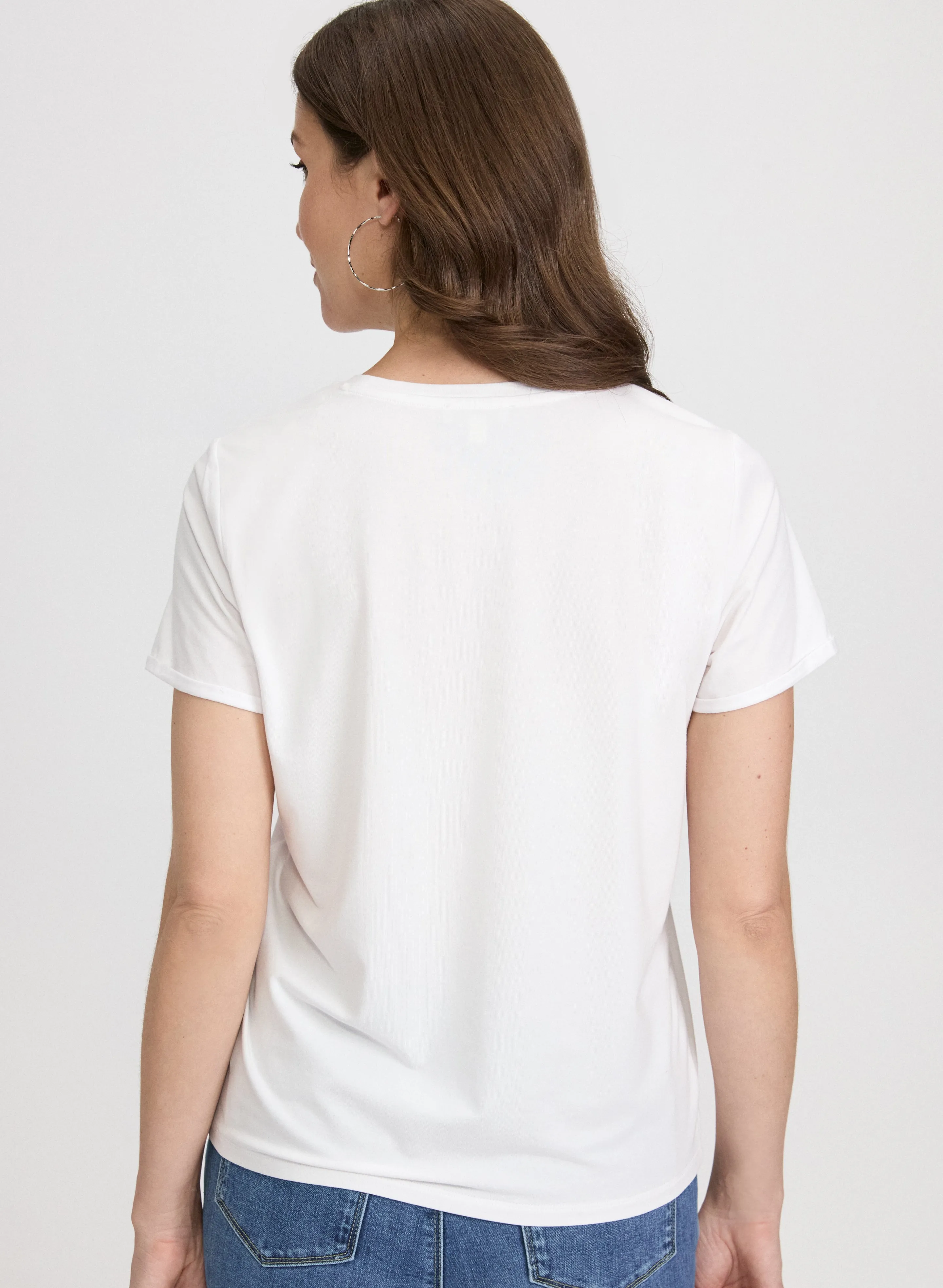 Script Print T-Shirt sold by Laura product image thumbnail 4