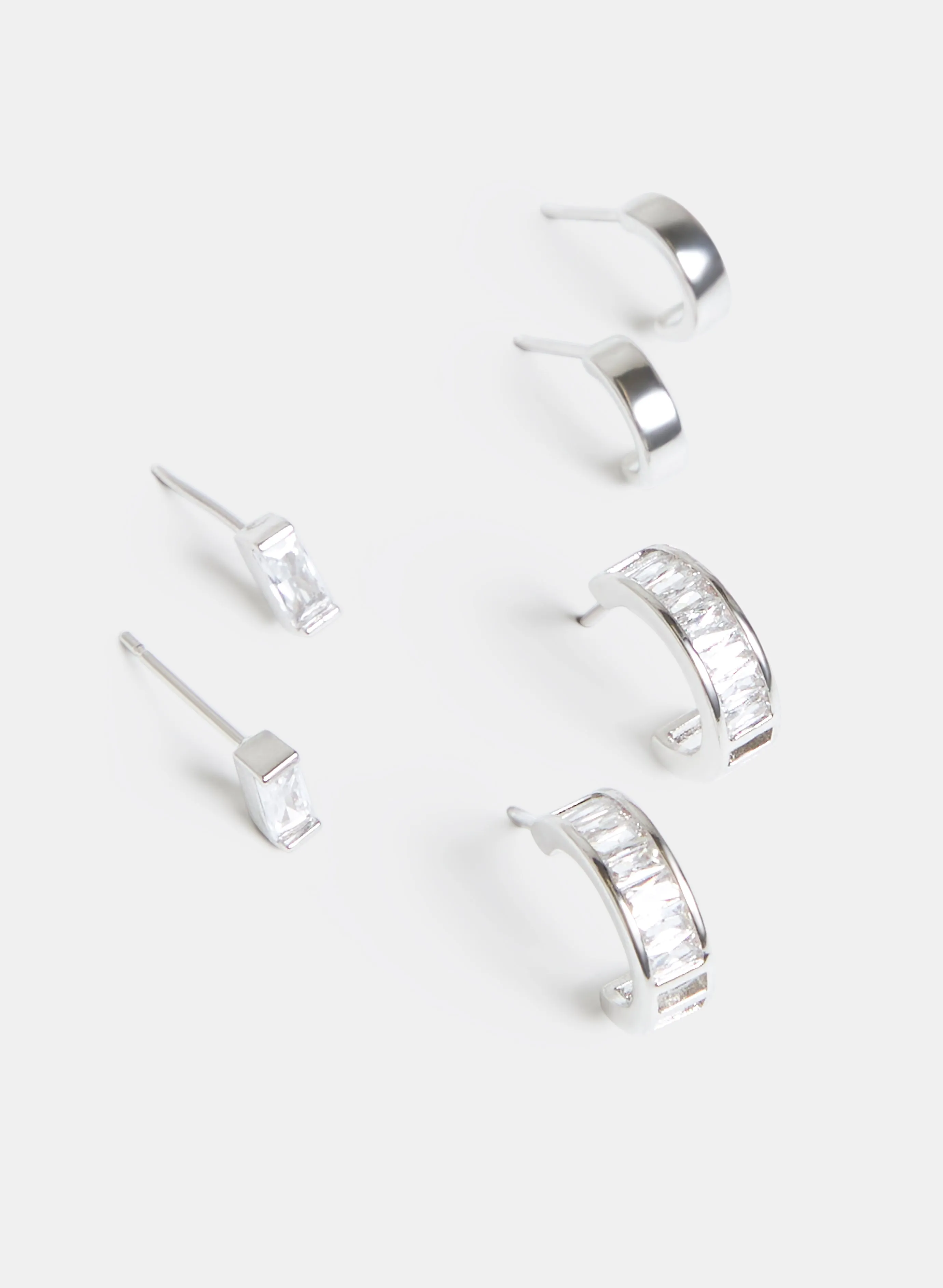 Three-Piece Stud Earrings Set sold by Laura