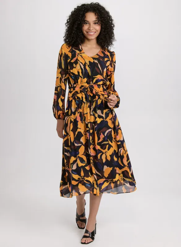 Floral Chiffon Dress sold by Laura