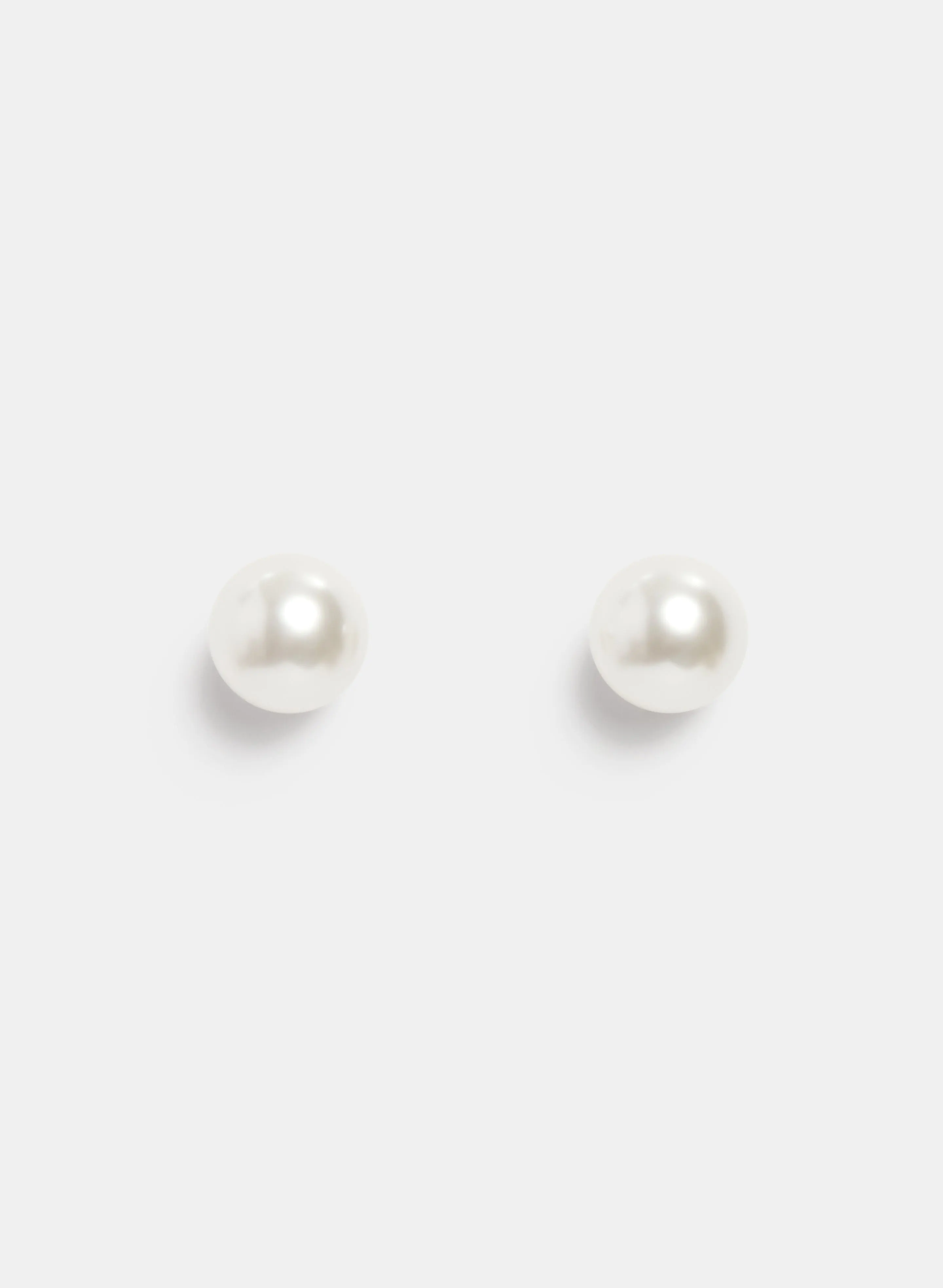 Pearl Button Earrings sold by Laura