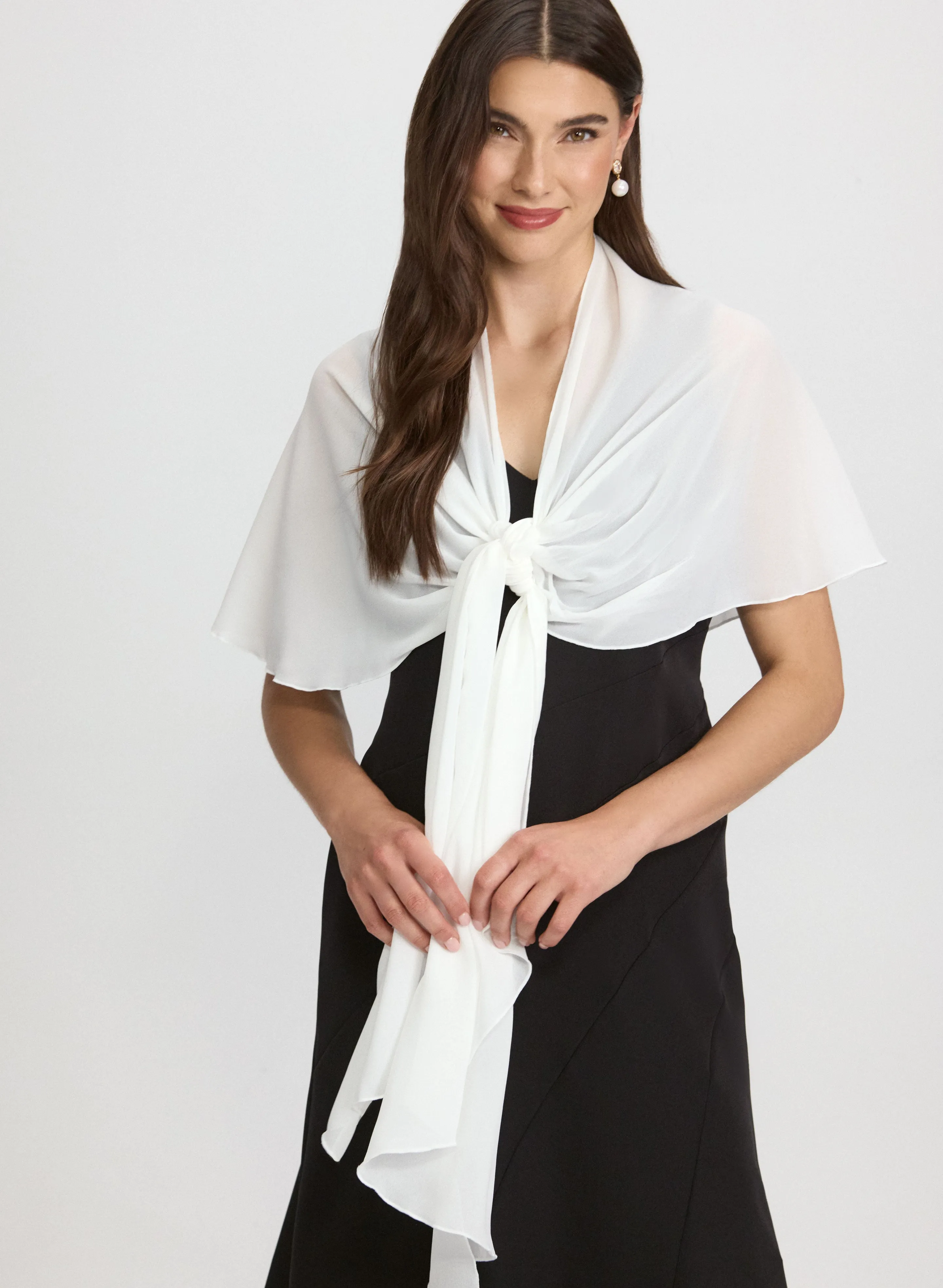 Sheer Chiffon Shawl sold by Laura