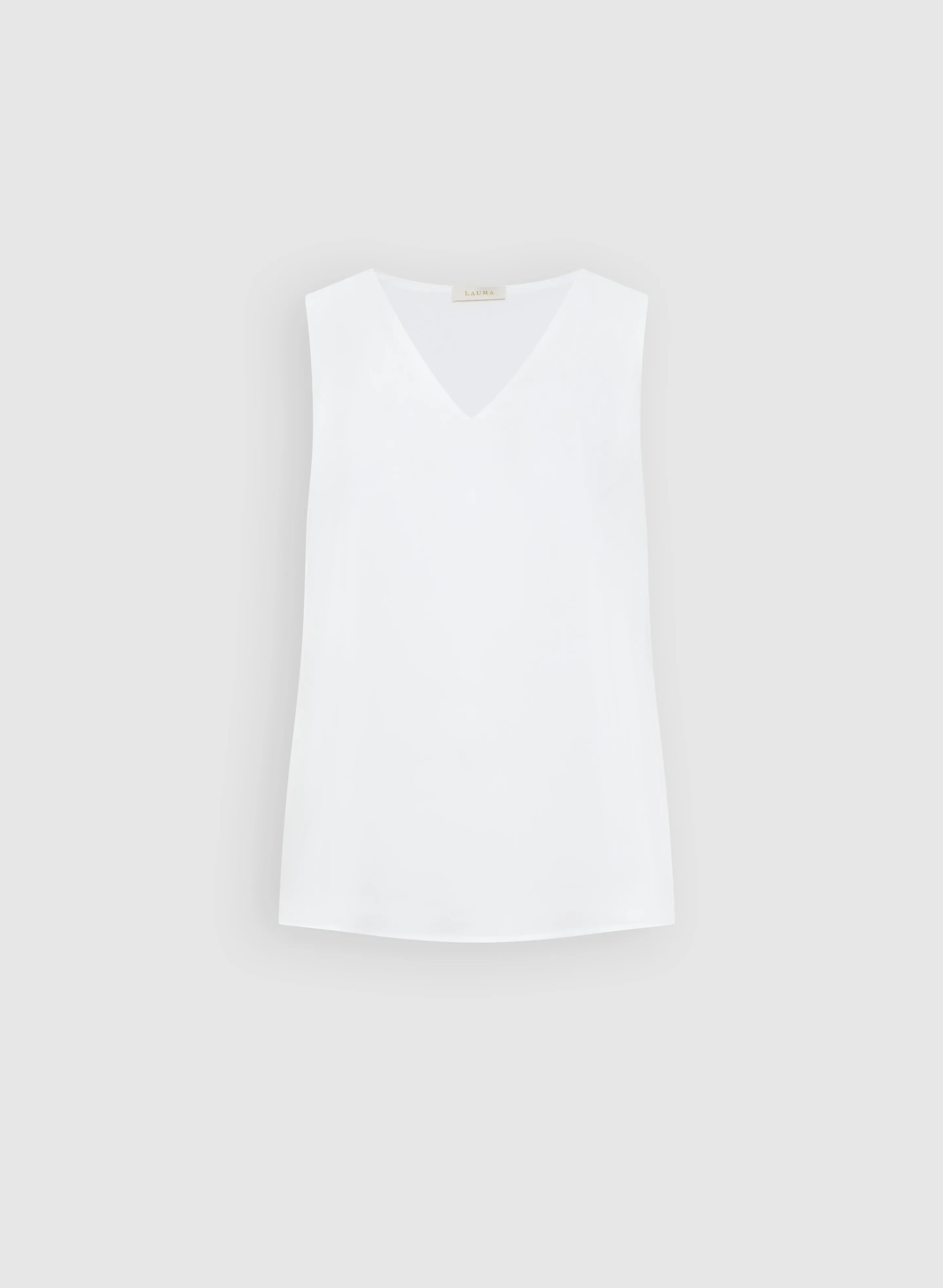 Sleeveless V-Neck Blouse sold by Laura product image thumbnail 5