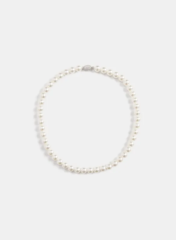 Glass Pearl Necklace sold by Laura