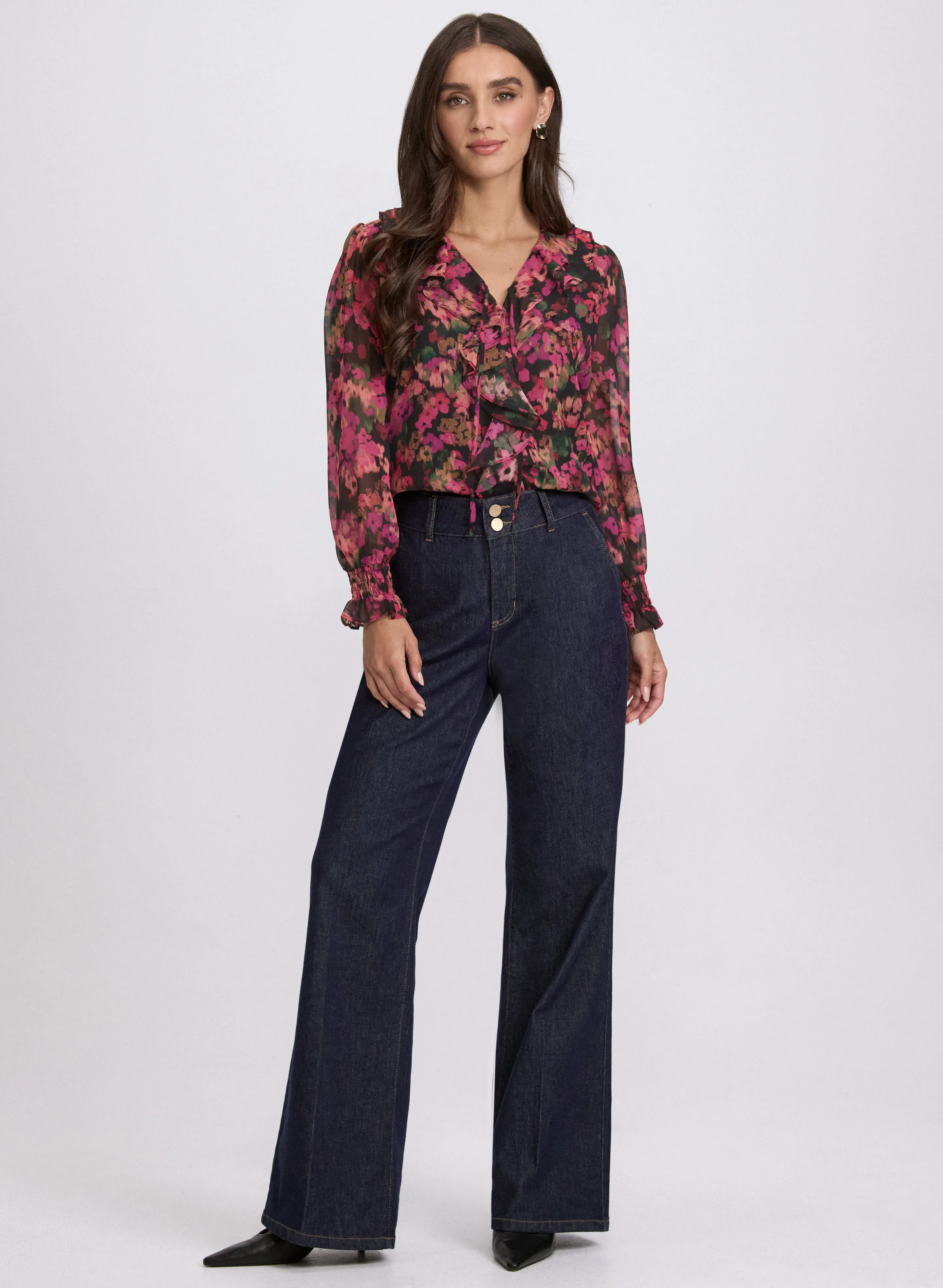 Floral Chiffon Blouse sold by Laura product image thumbnail 4