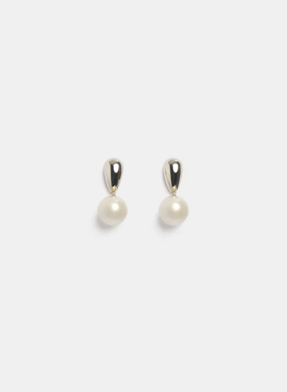 Pearl Drop Earrings sold by Laura