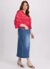 Denim Midi Skirt sold by Laura