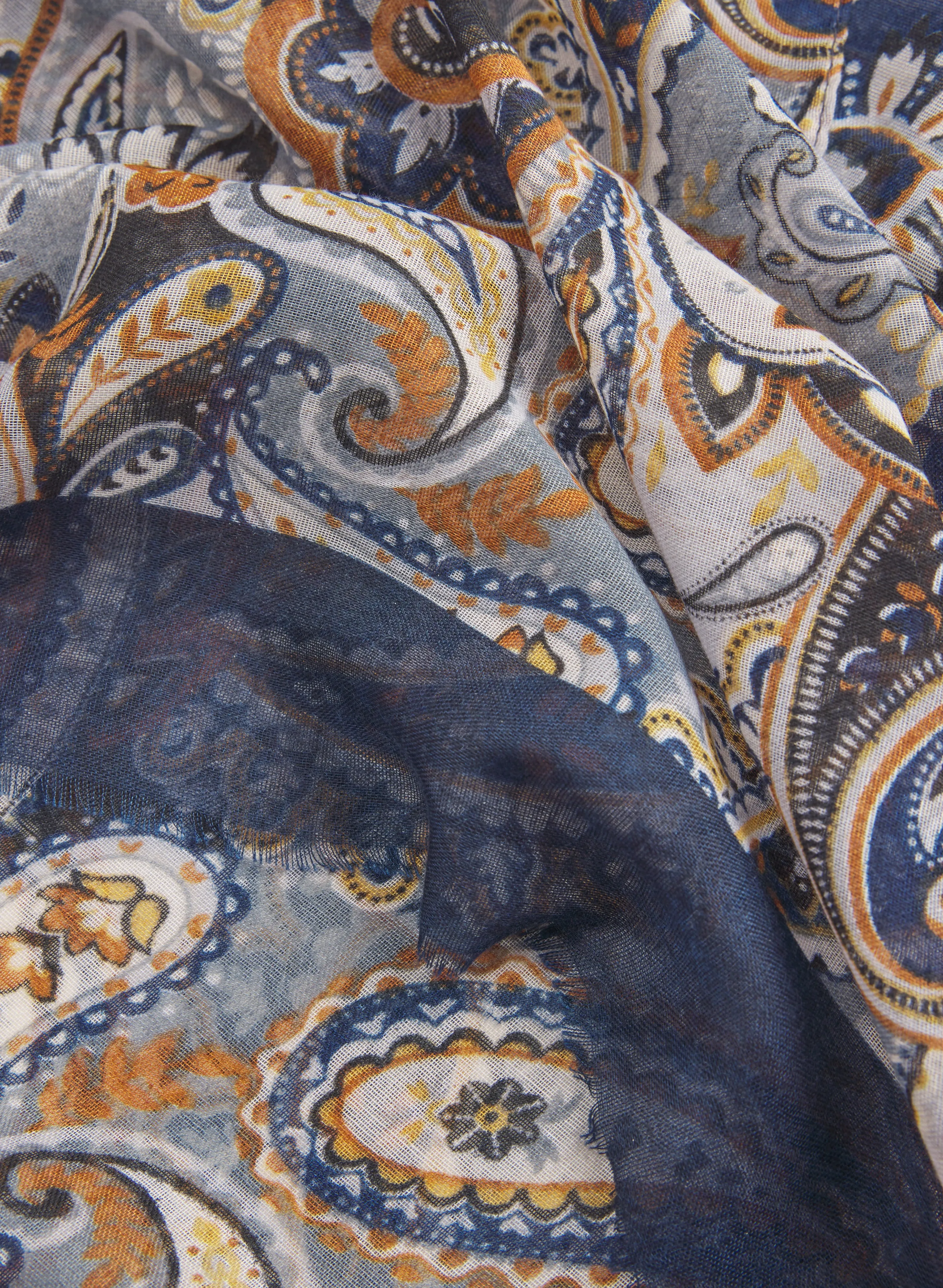 Paisley Print Scarf sold by Laura product image thumbnail 2