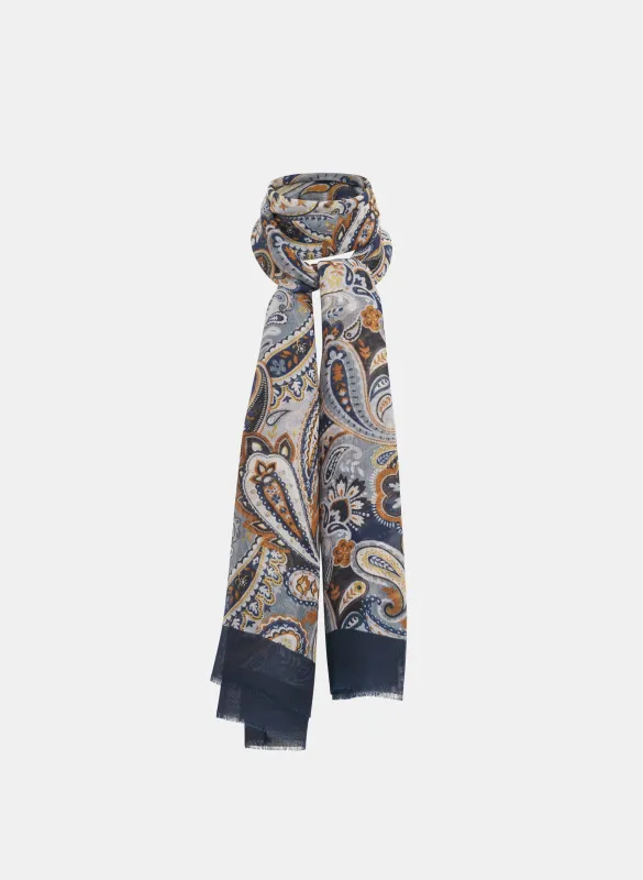 Paisley Print Scarf sold by Laura