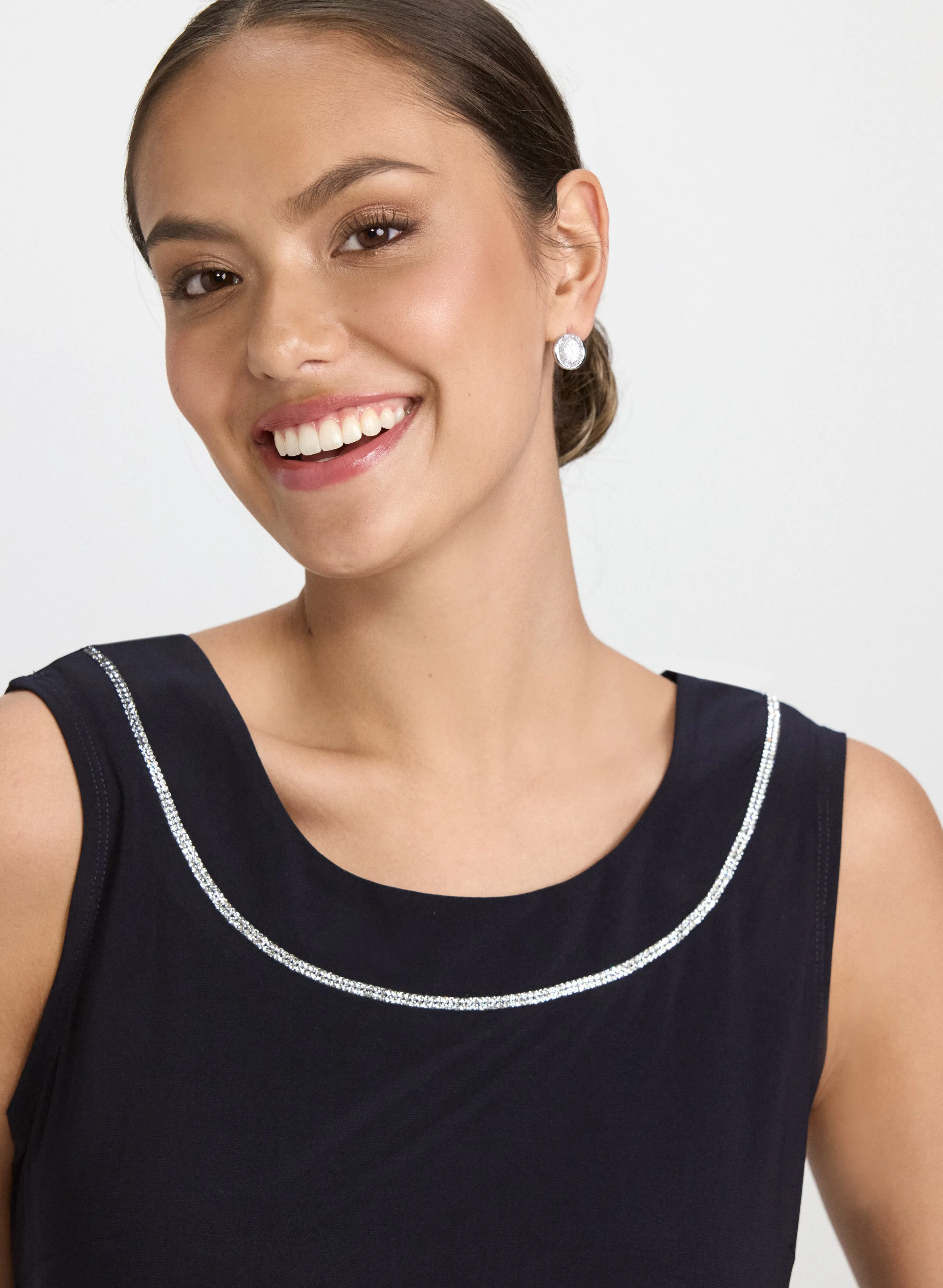 Rhinestone Embellished Jacket & Dress Set sold by Laura product image thumbnail 5