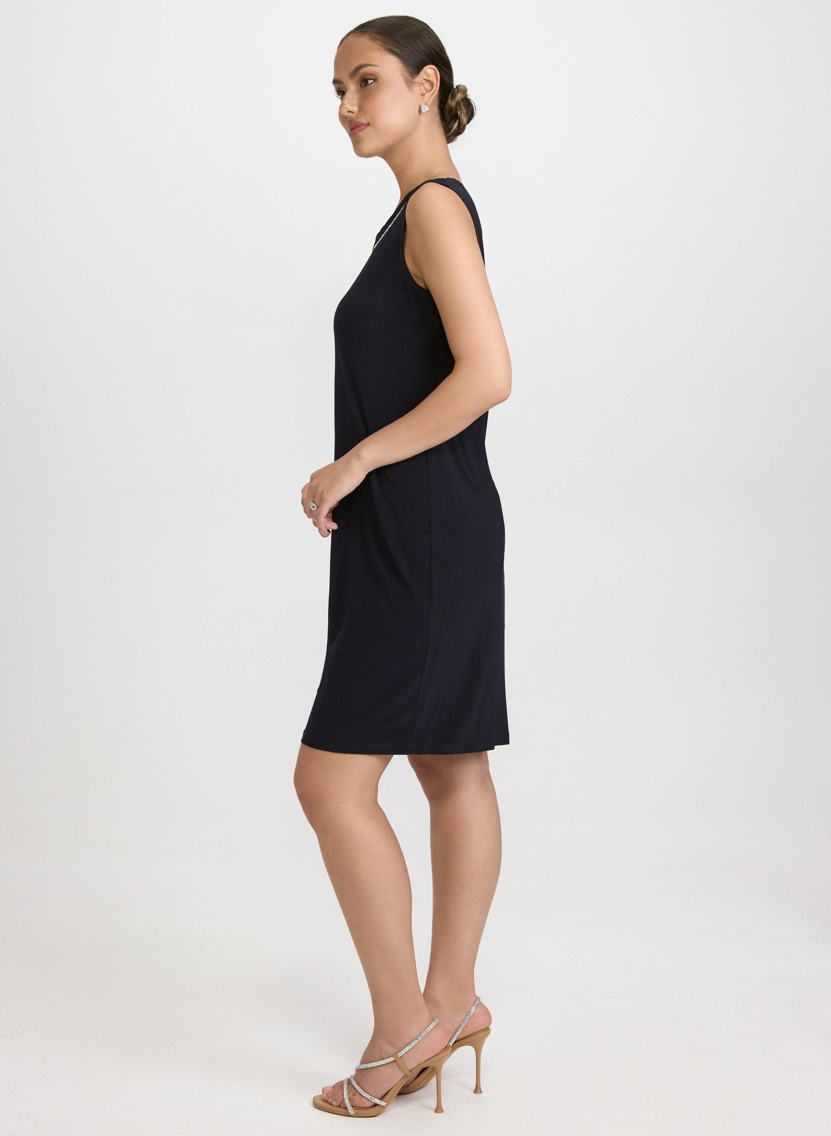 Rhinestone Embellished Jacket & Dress Set sold by Laura product image thumbnail 3