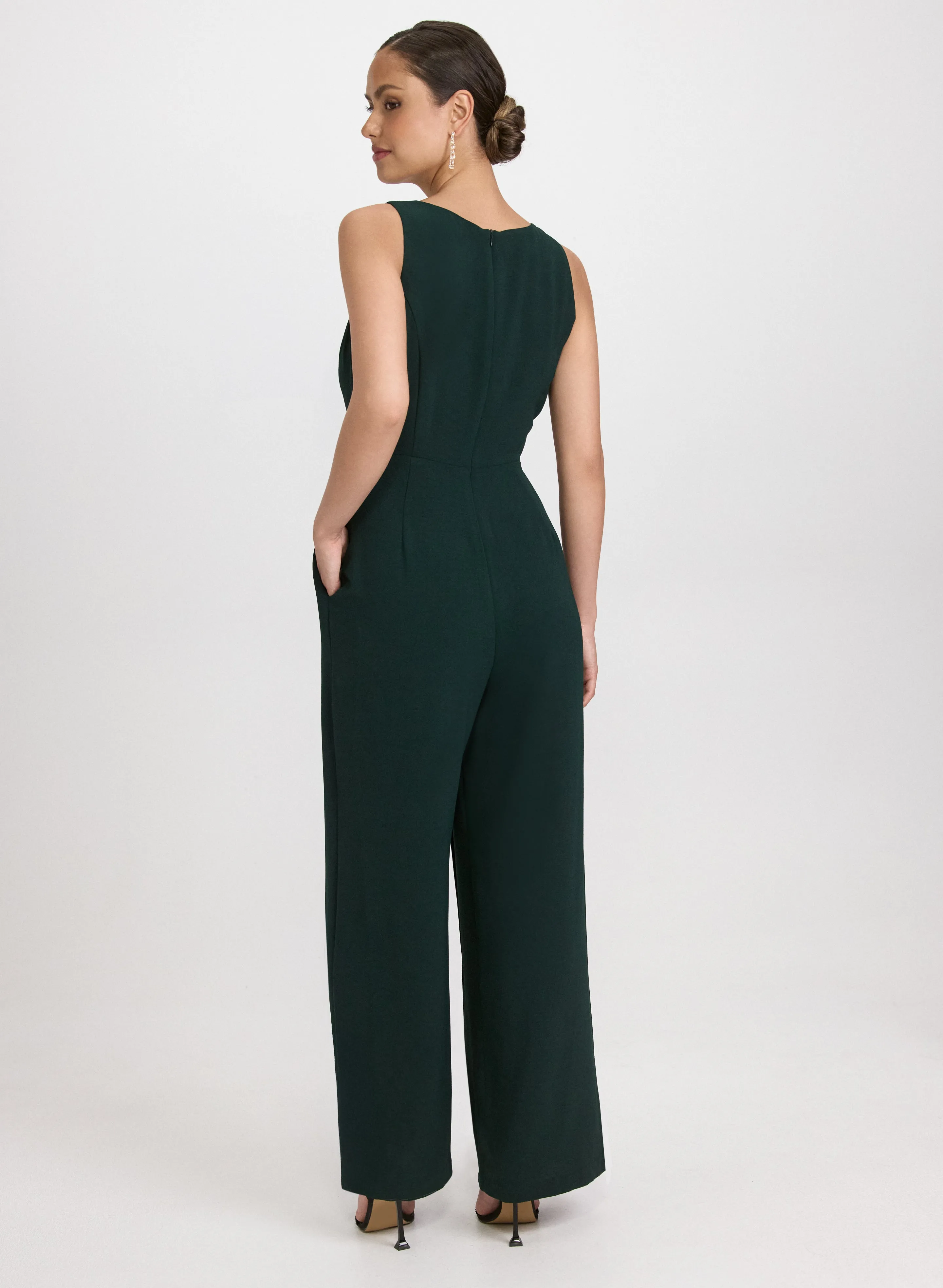Self-Tie Sash Jumpsuit sold by Laura product image thumbnail 2