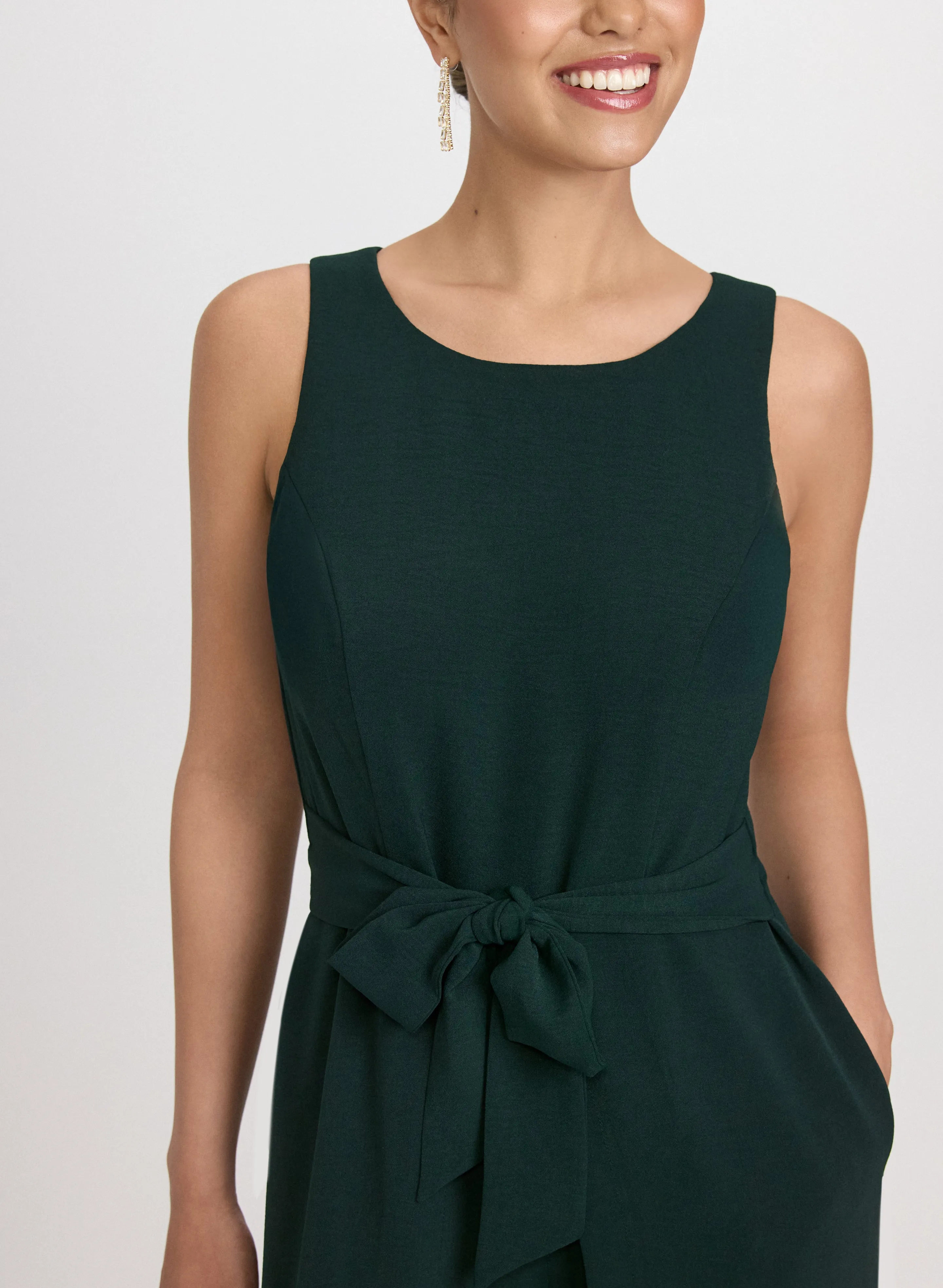 Self-Tie Sash Jumpsuit sold by Laura product image thumbnail 5