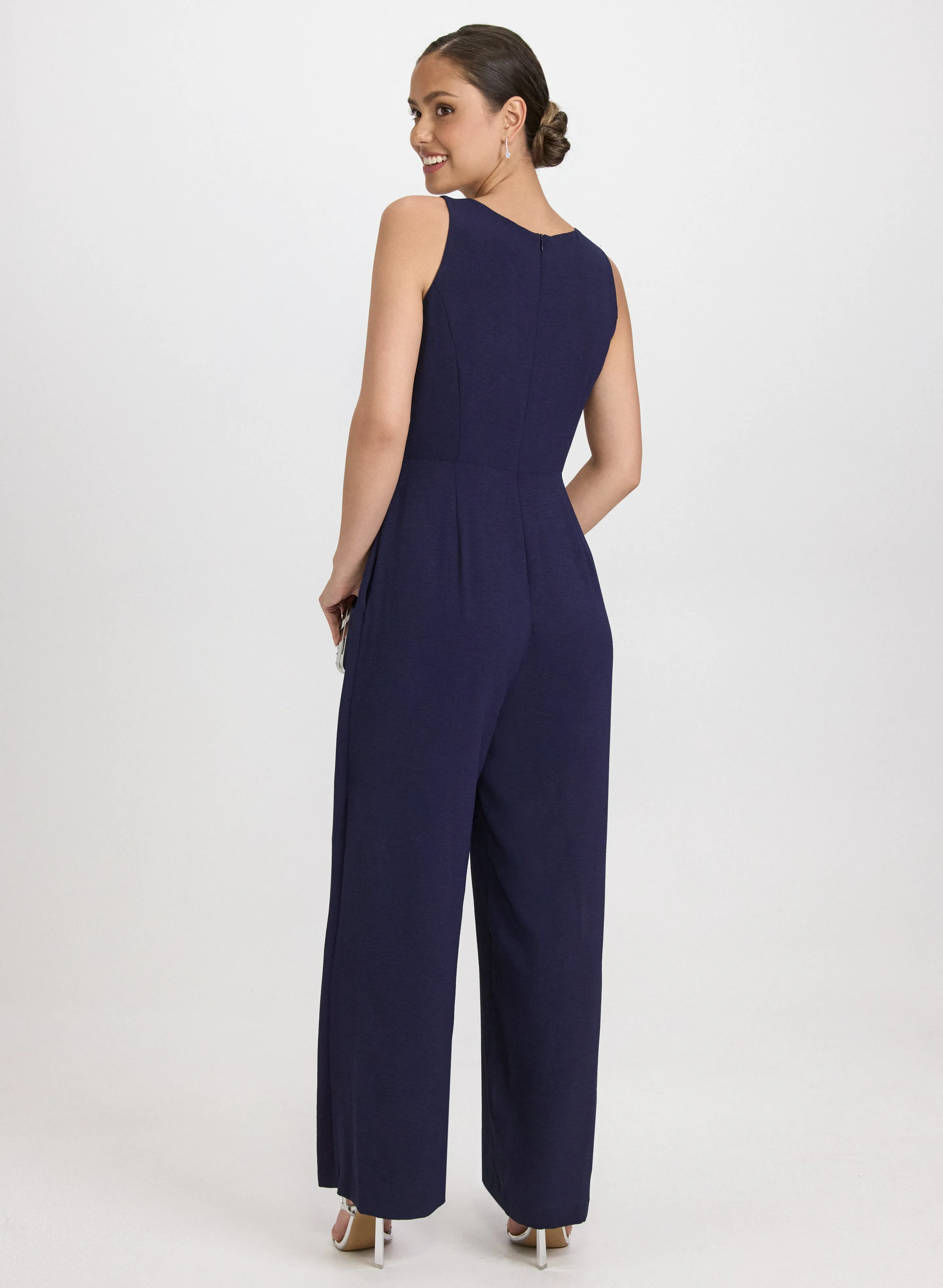 Self-Tie Sash Jumpsuit sold by Laura product image thumbnail 2
