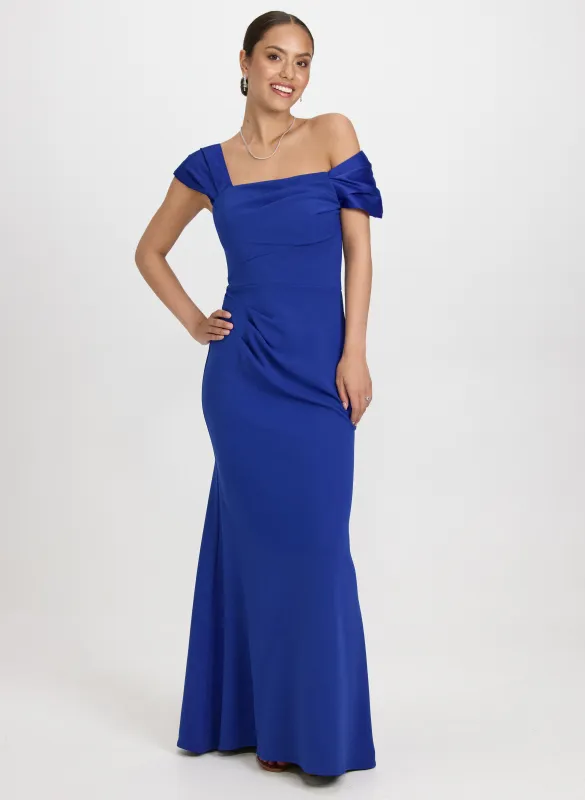 Asymmetric Off-Shoulder Dress sold by Laura