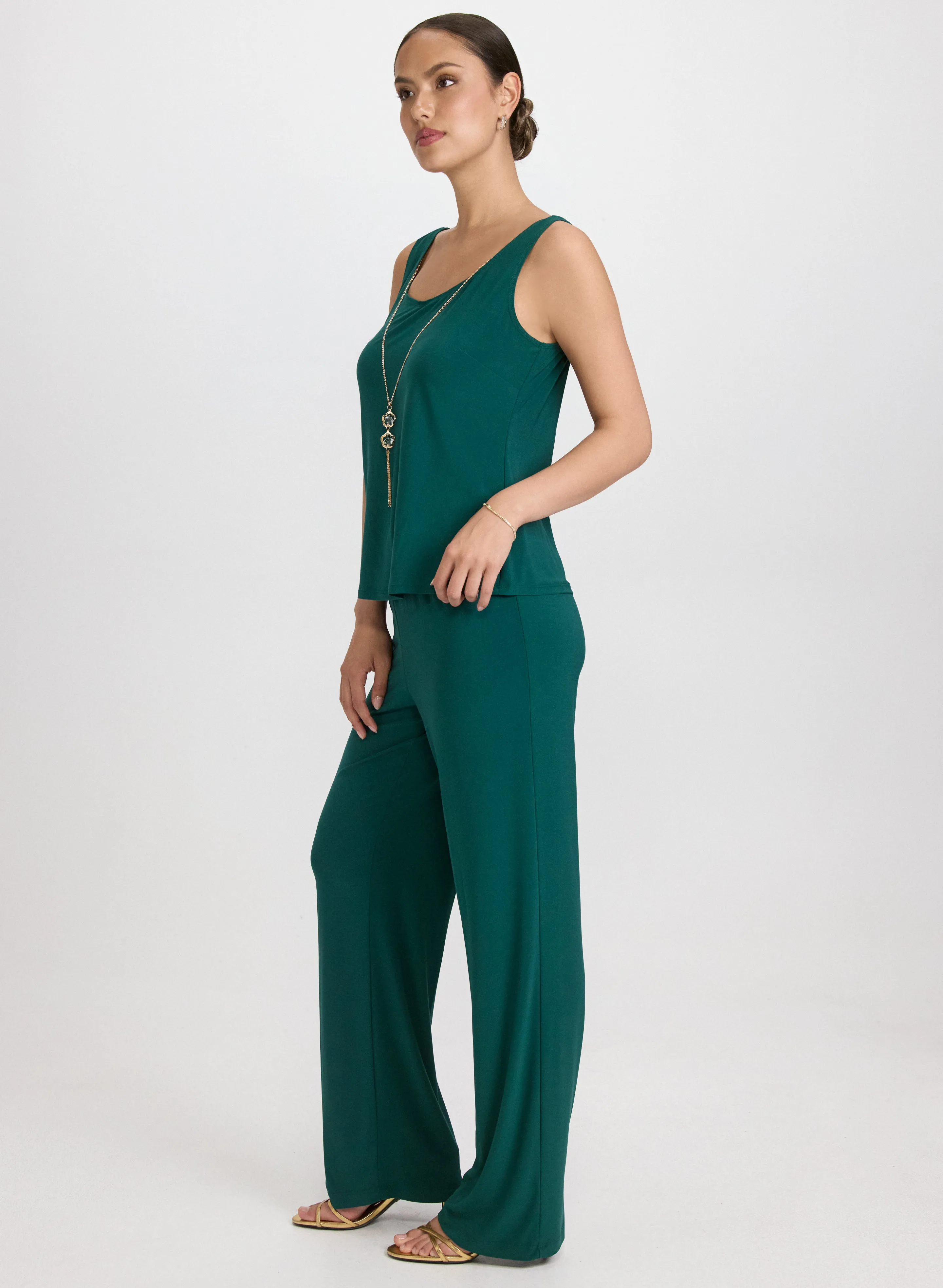 Floral Embroidered Jacket, Top & Pants Set sold by Laura product image thumbnail 2