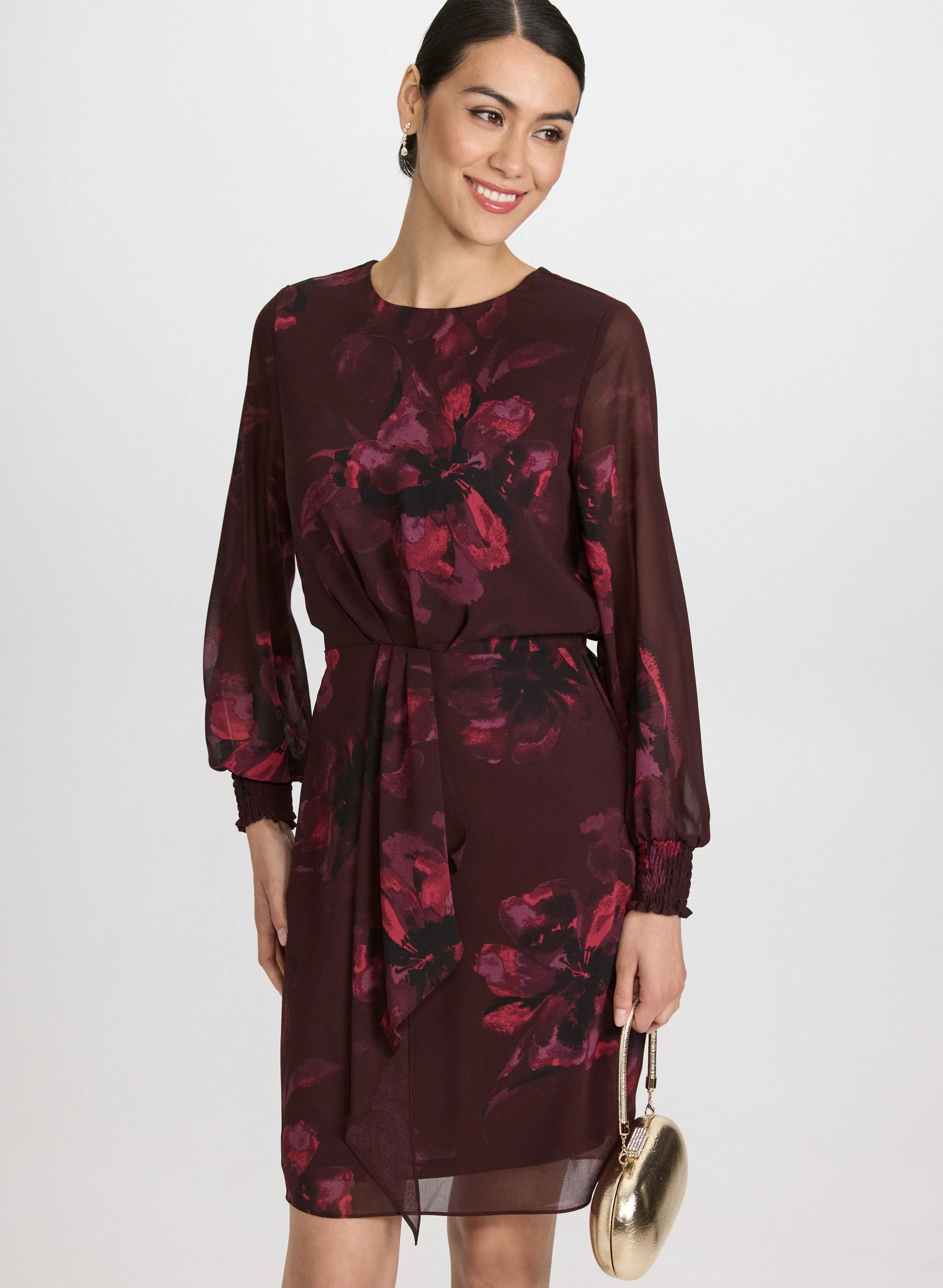 Floral Flounce Front Dress sold by Laura product image thumbnail 4